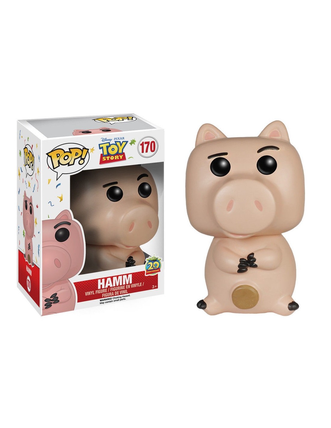 FUNKO BOBBLE HEAD POP CULTURE DISNEY TOY STORY 20TH ANNIVERSARY HAMM FIGURE