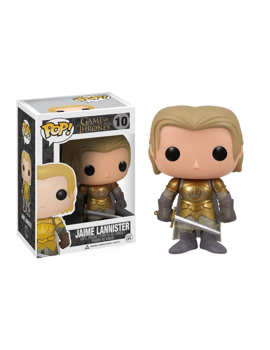 FUNKO BOBBLE HEAD POP CULTURE GAME OF THRONES JAMIE LANNISTER FIGURE NEW!