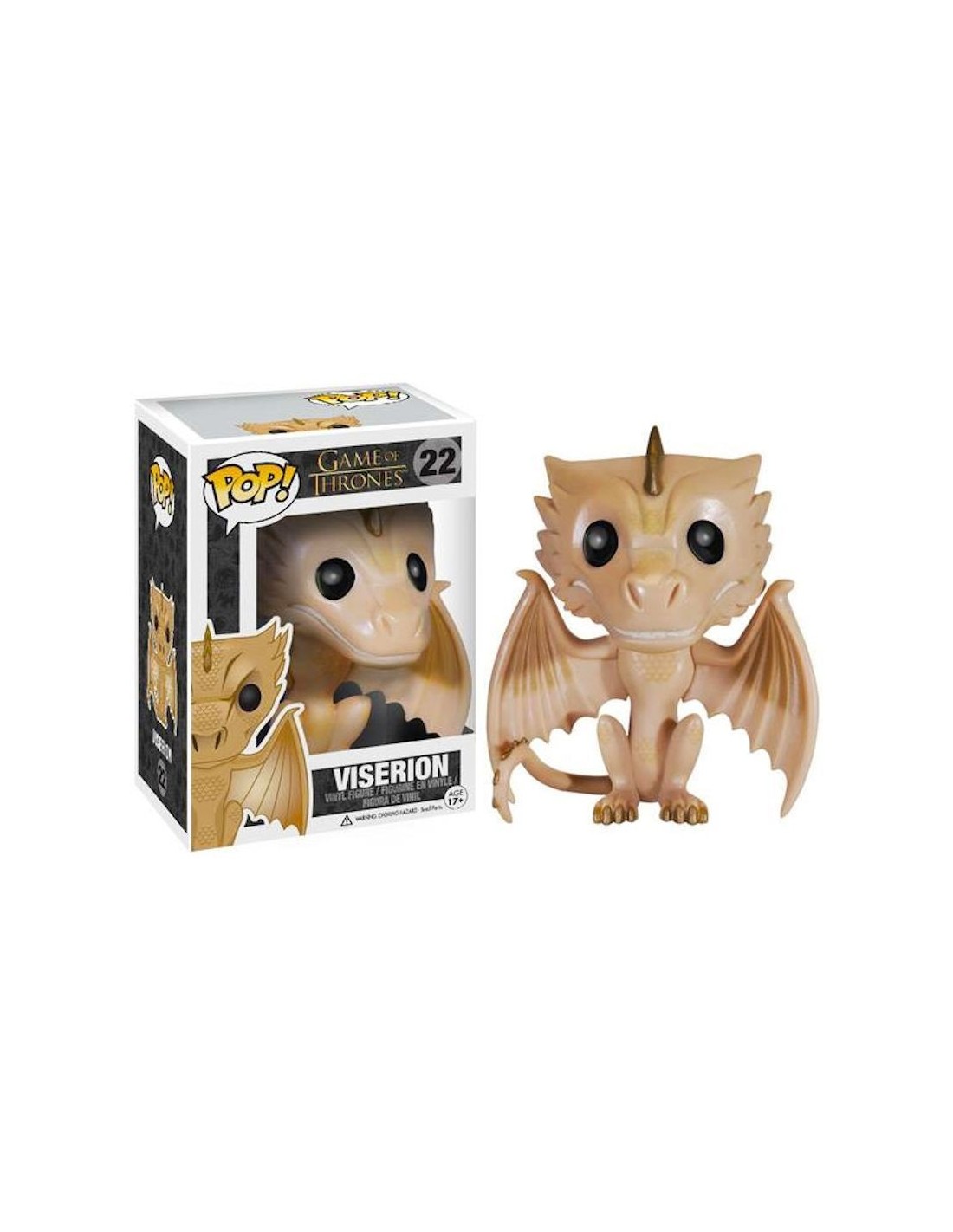 FUNKO BOBBLE HEAD POP CULTURE GAME OF THRONES VISERION FIGURE NEW!