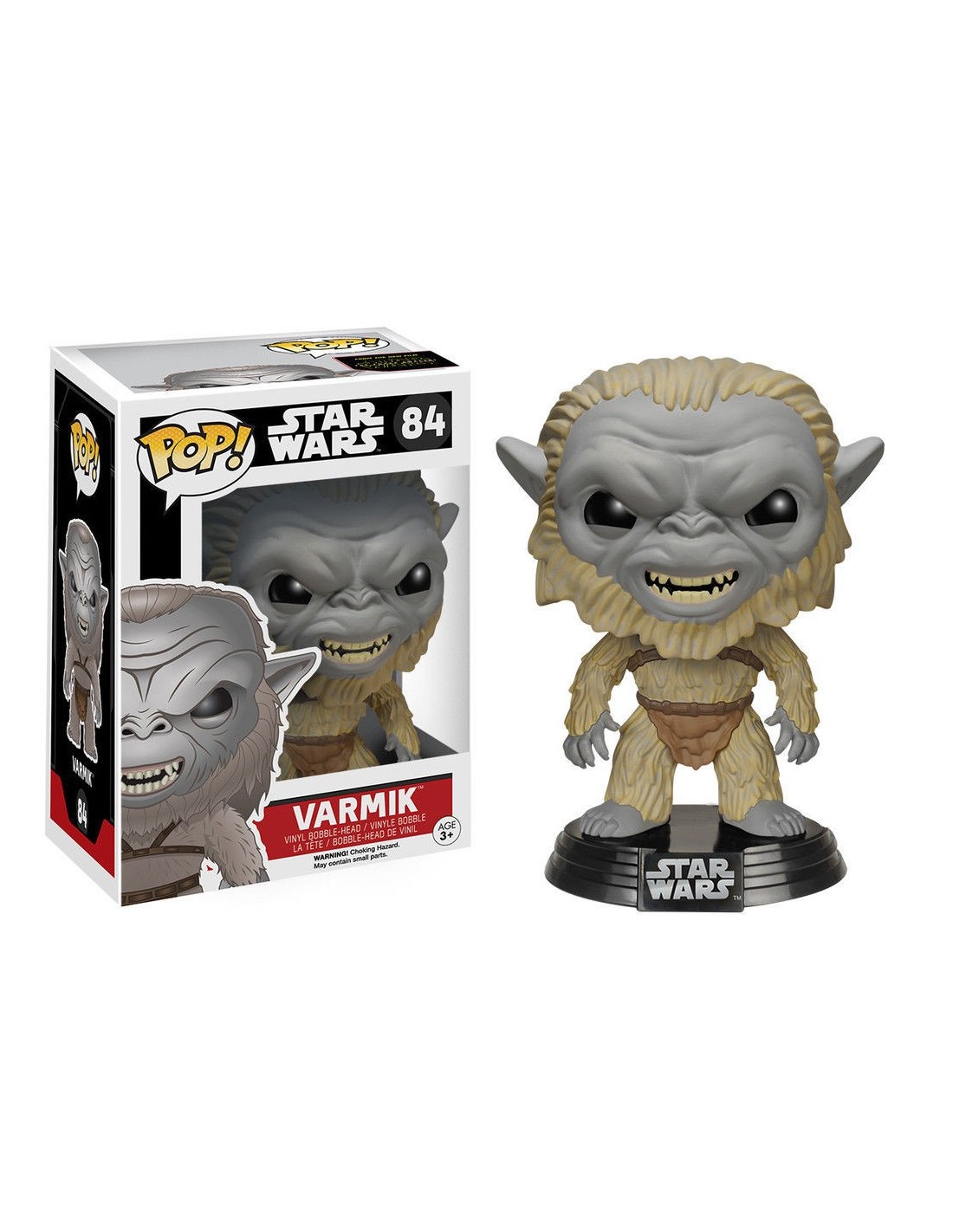 FUNKO BOBBLE HEAD POP CULTURE STAR WARS 7 FORCE AWAKENS VARMIK VINYL FIGURE