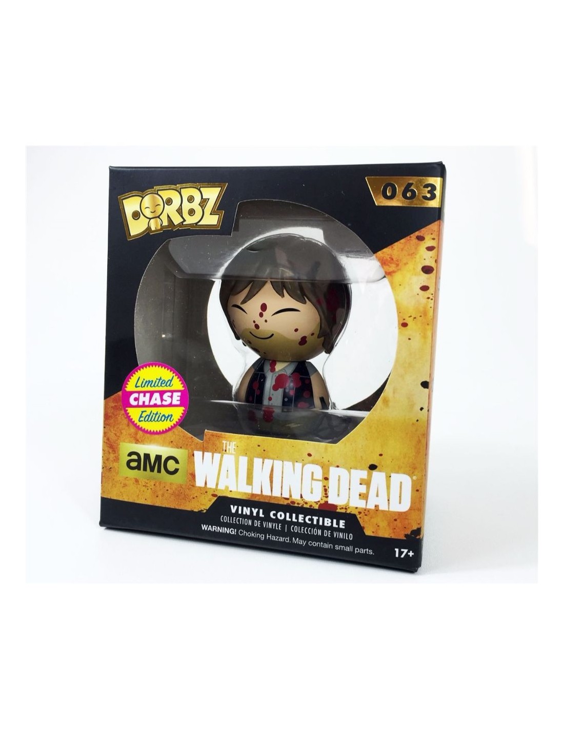 FUNKO VINYL SUGAR DORBZ DESIGN TOYS THE WALKING DEAD DARYL DIXON CHASE LIMITED