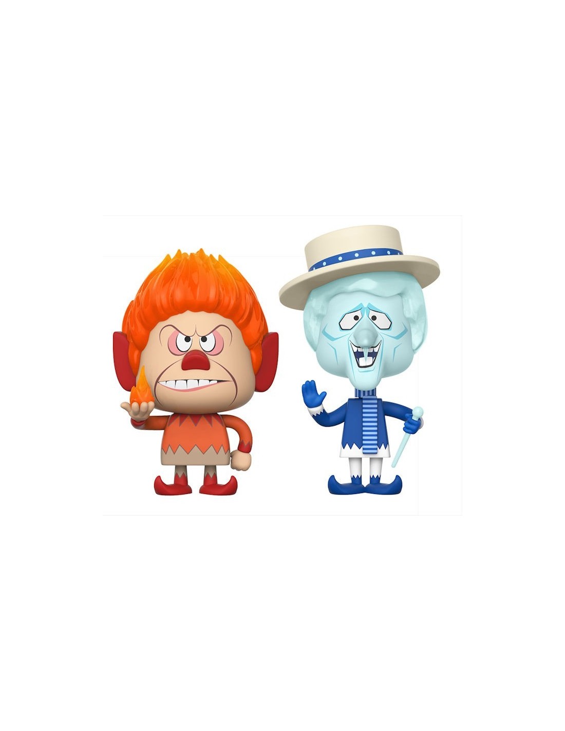 FUNKO VYNL YEAR WITHOUT A SANTA CLAUS MISER AND SNOW 2 PACK VINYL FIGURE NEW!