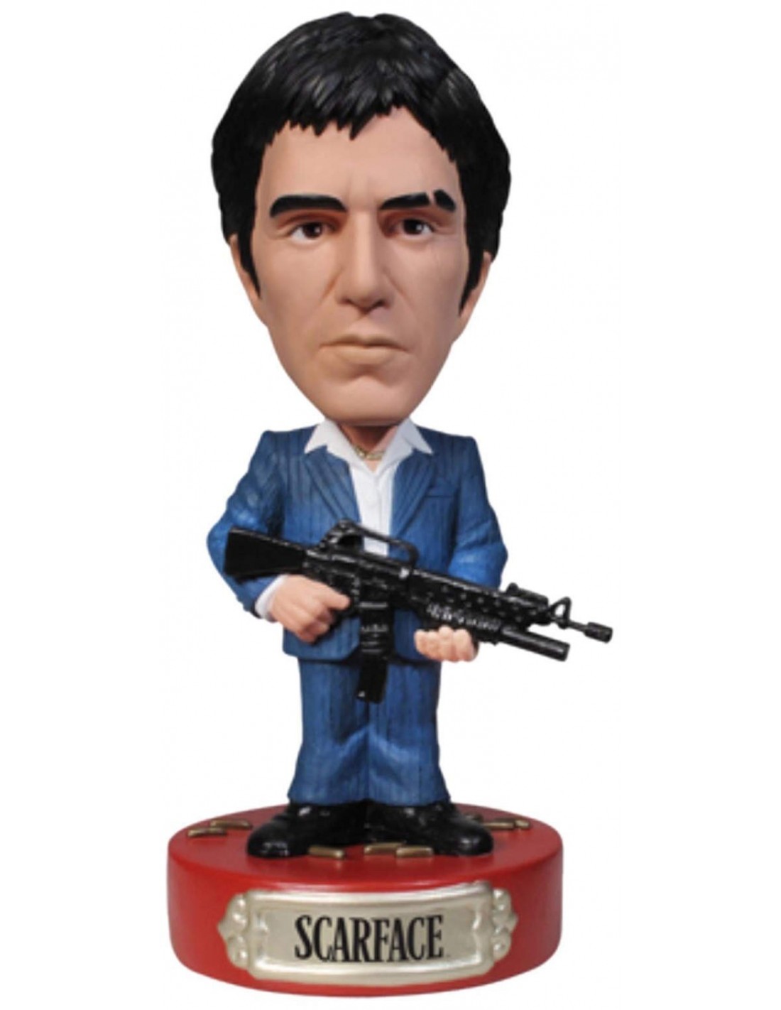 FUNKO WACKY WOBBLER BOBBLE HEAD MOVIE SCARFACE TONY MONTANA VINYL FIGURE NEW! NUOVA