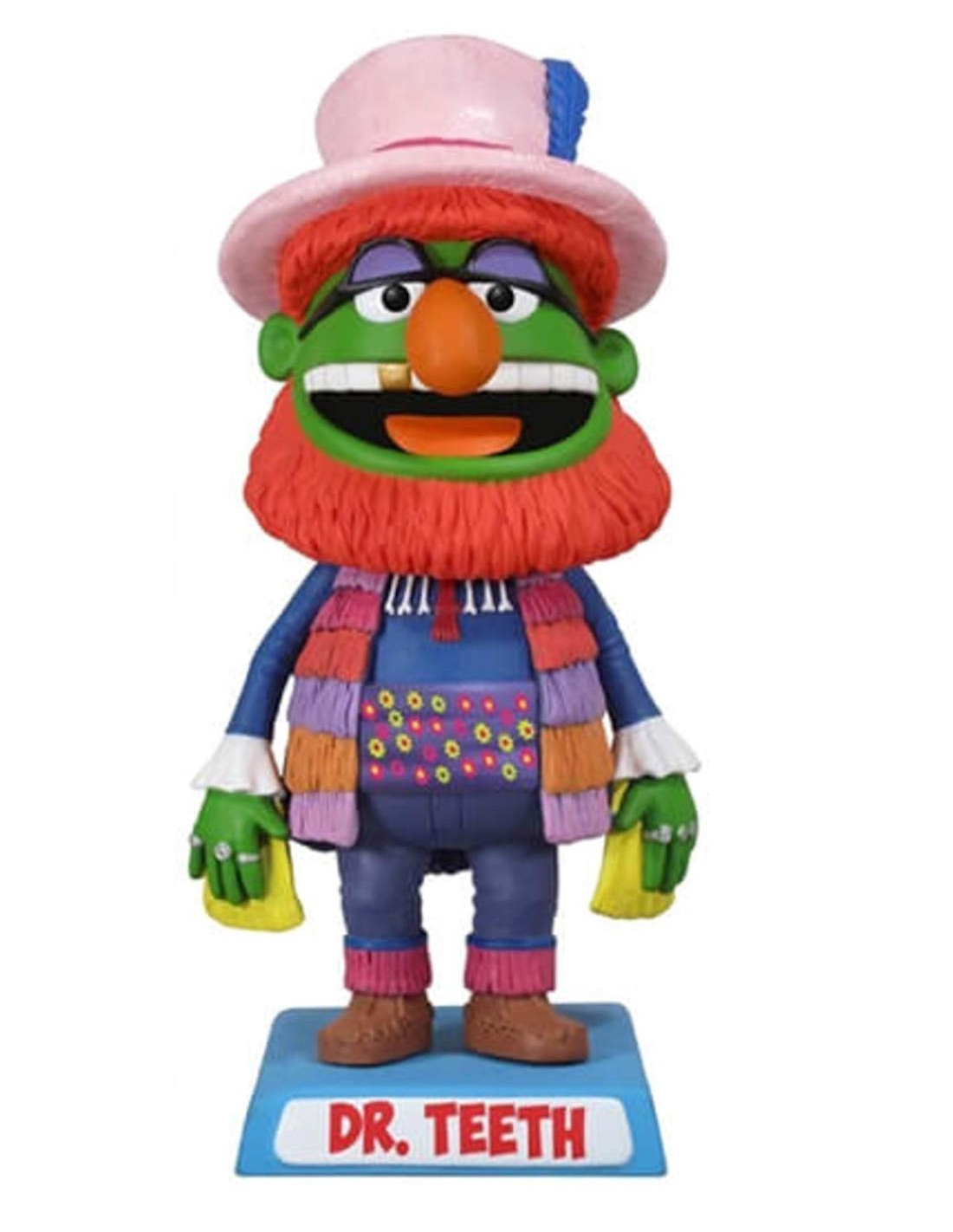 FUNKO WACKY WOBBLER THE MUPPETS BOBBLE HEAD 16 CM DR. TEETH OTTIMO STATO
