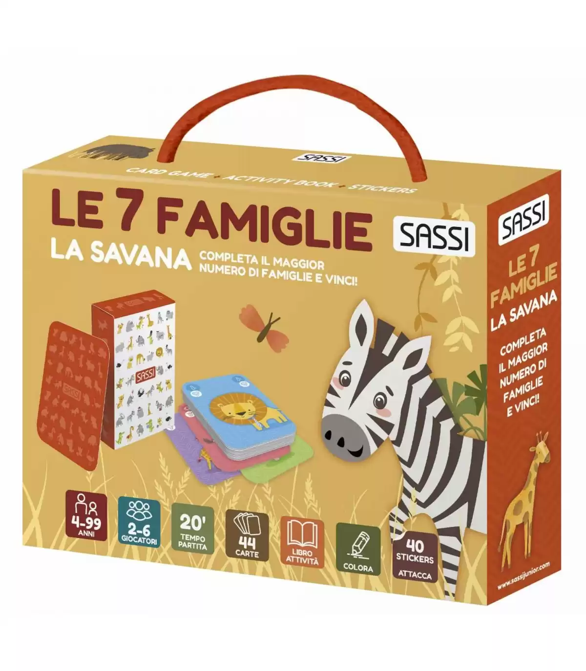 Giochi di Carte - Le Sette Famiglie: La Savana