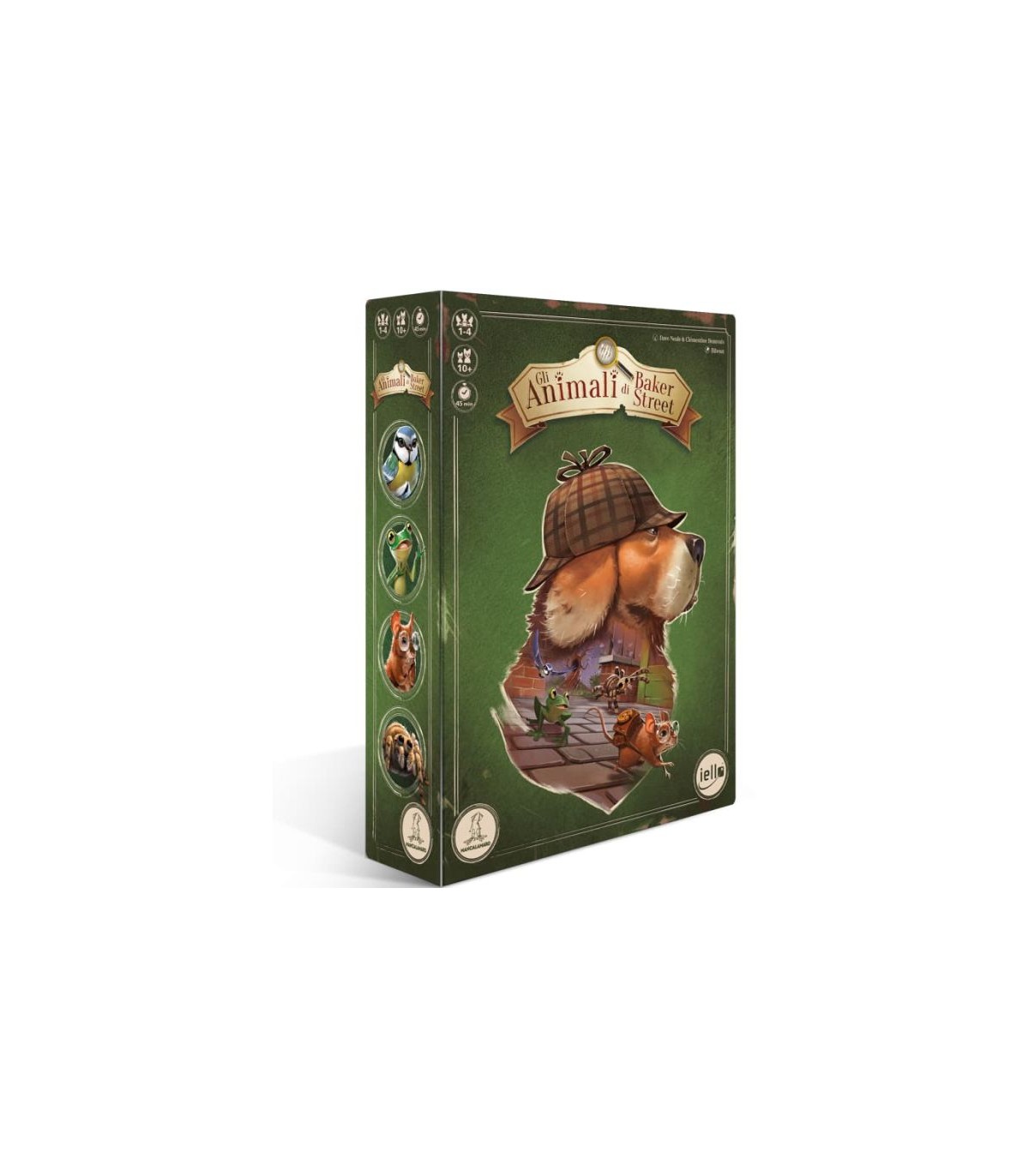 Gli Animali di Baker Street - Gioco di Investigazione Cooperativo per 1-4 Giocatori, Avventura Narrativa, 45 Minuti di Divertime