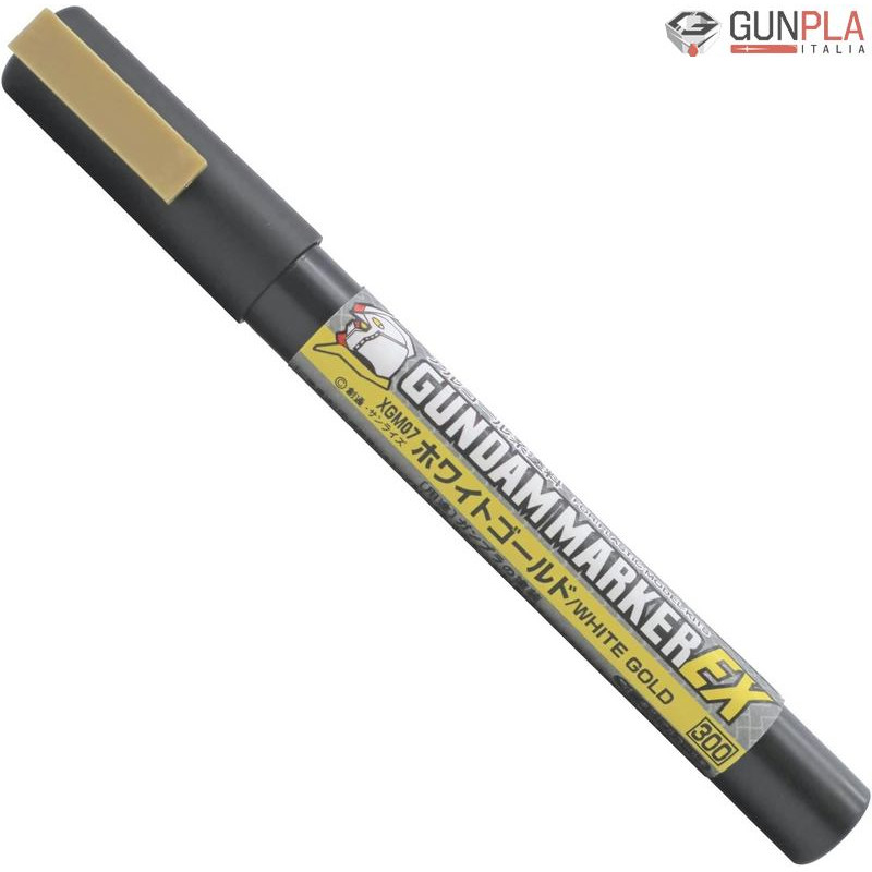 GUNDAM MARKER EX XGM07 ORO BIANCO "WHITE GOLD"