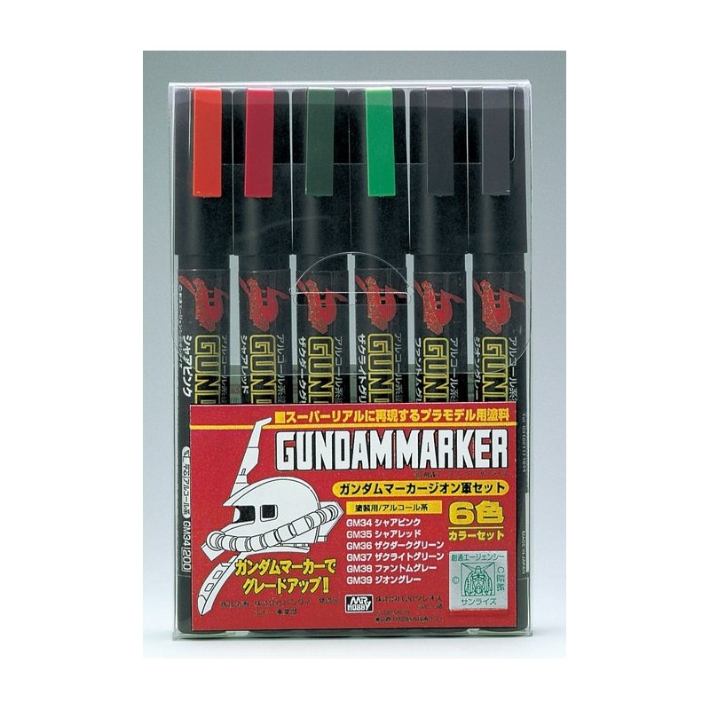 GUNDAM MARKER GMS108 ZEON SET