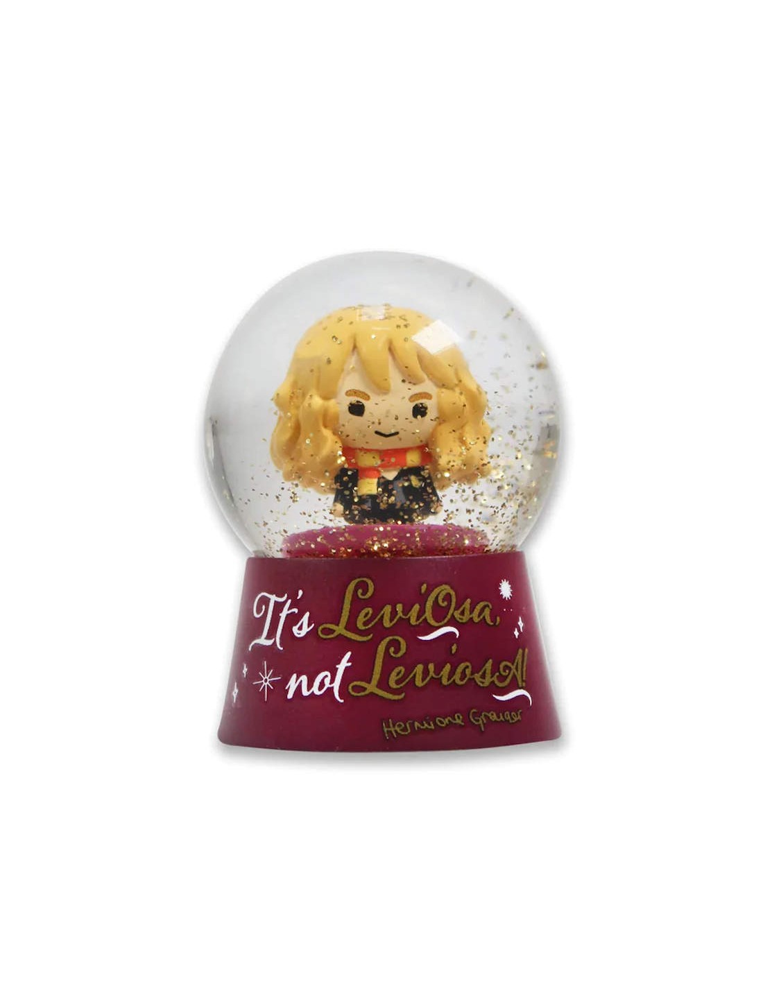 HALF MOON BAY HARRY POTTER KAWAII SNOW GLOBE - HERMIONE NEW NUOVA