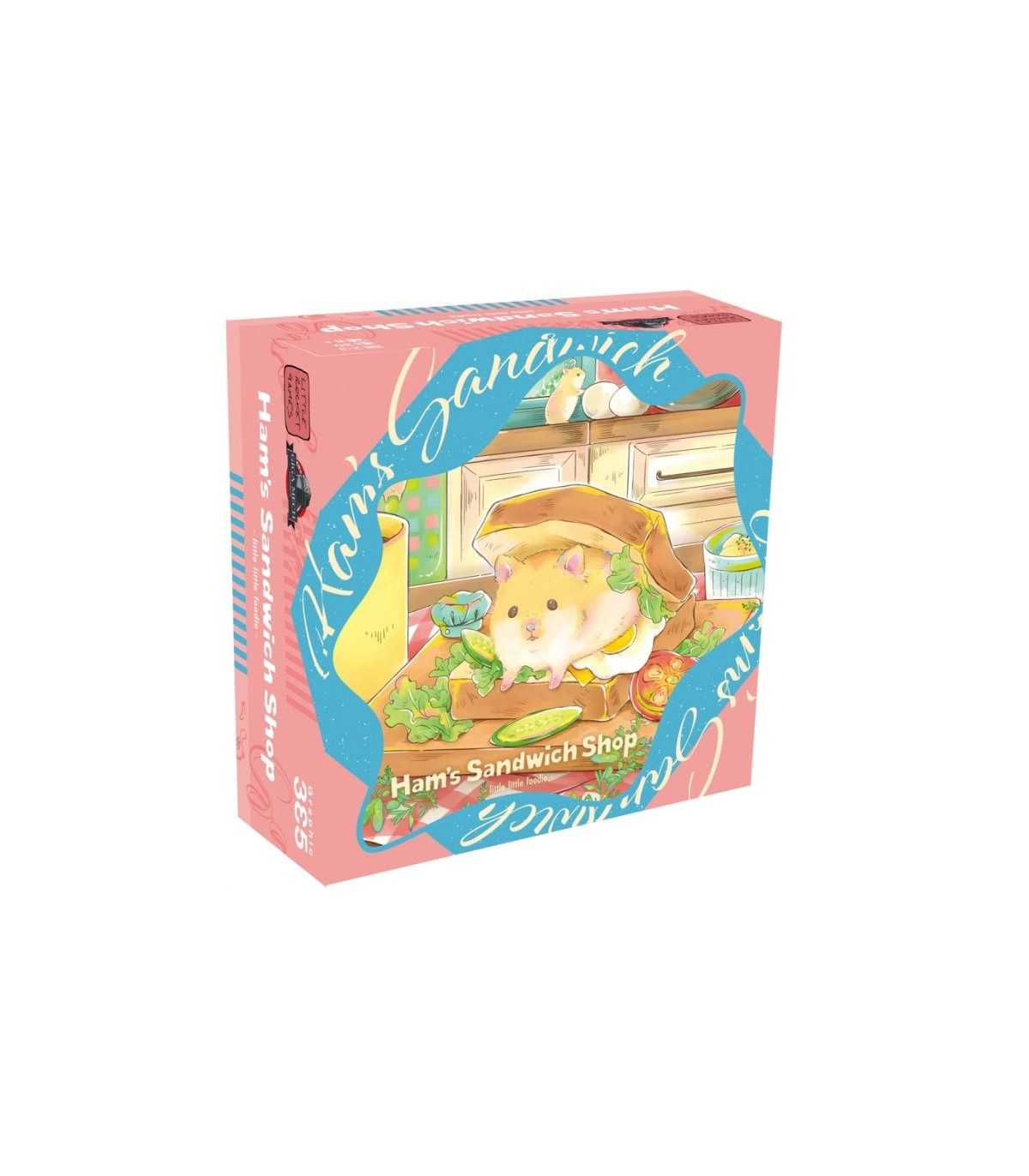 Ham's Sandwich Shop - Gioco da Tavolo Strategico per Famiglie e Amici - 2-3 Giocatori, 30 Minuti, 8+ Anni, Kengo Ōtsuka