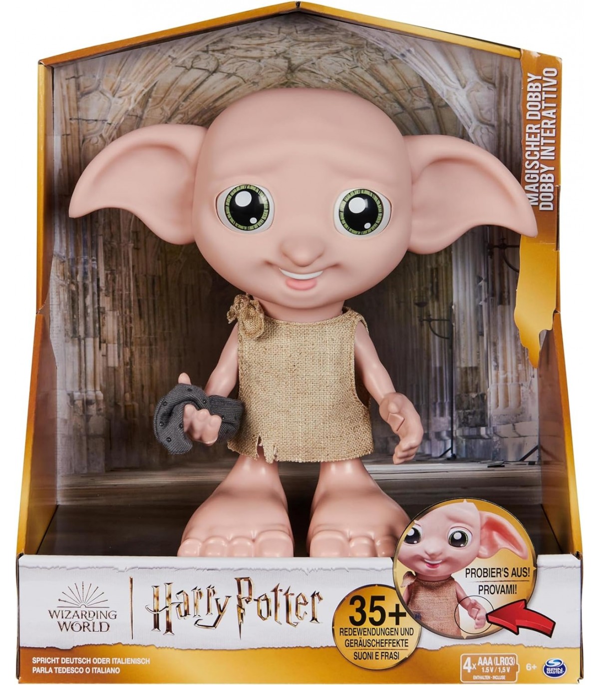 Harry Potter - Dobby Elfo Interattivo