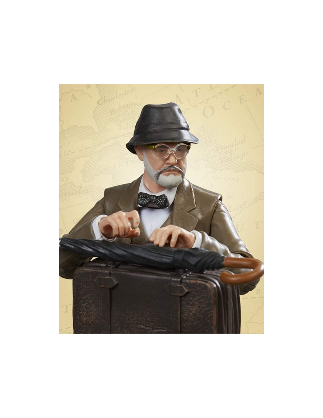 HASBRO INDIANA JONES LAST CRUSADE - HENRY JONES SR. ACTION FIGURE NEW NUOVO