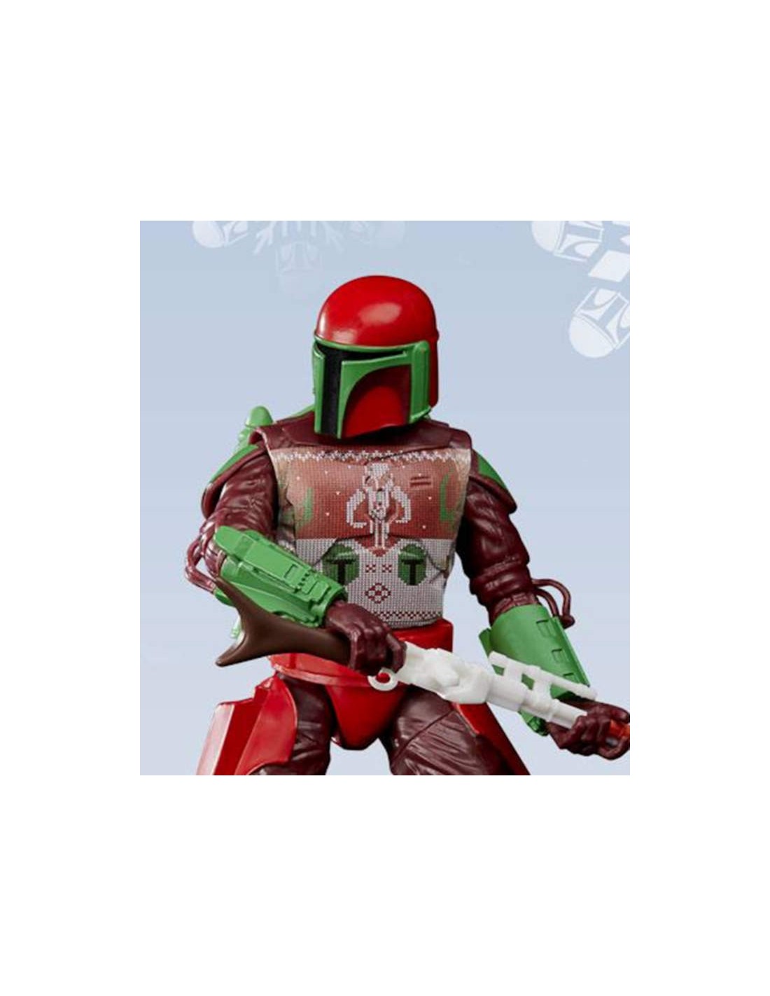 HASBRO STAR WARS BLACK SERIES MANDALORIAN WARRIOR HOLIDAY ACTION FIGURE NEW NUOVO