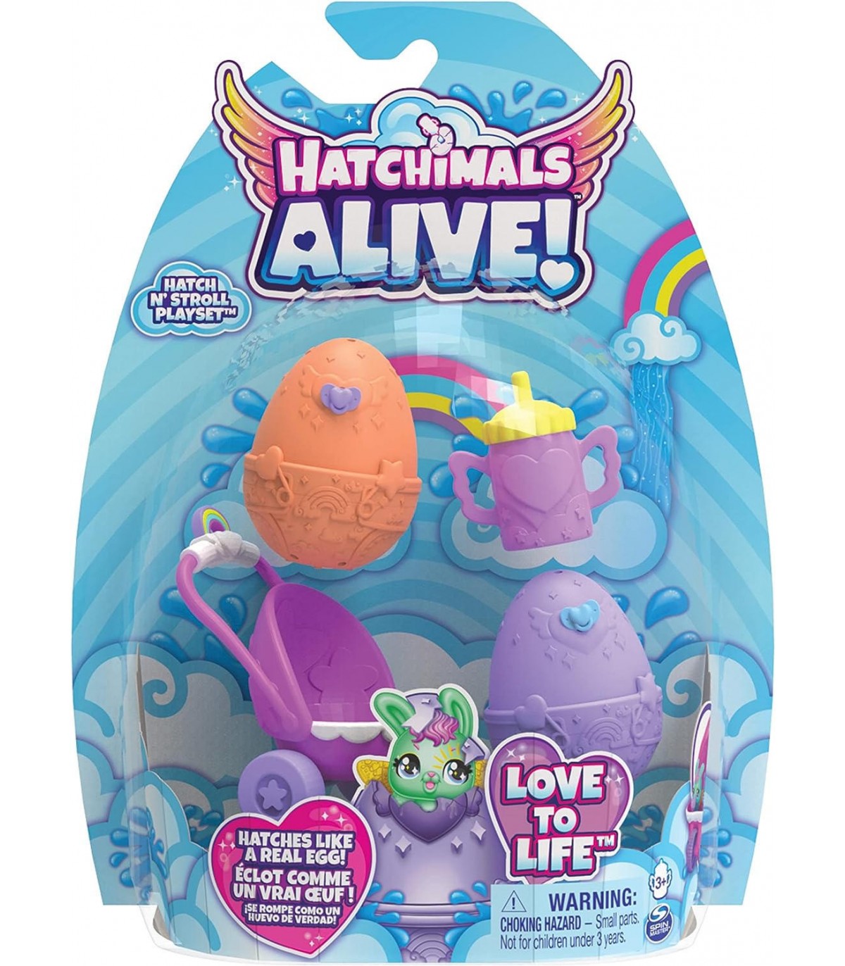Hatchimals - Pack da 2 con Passeggino