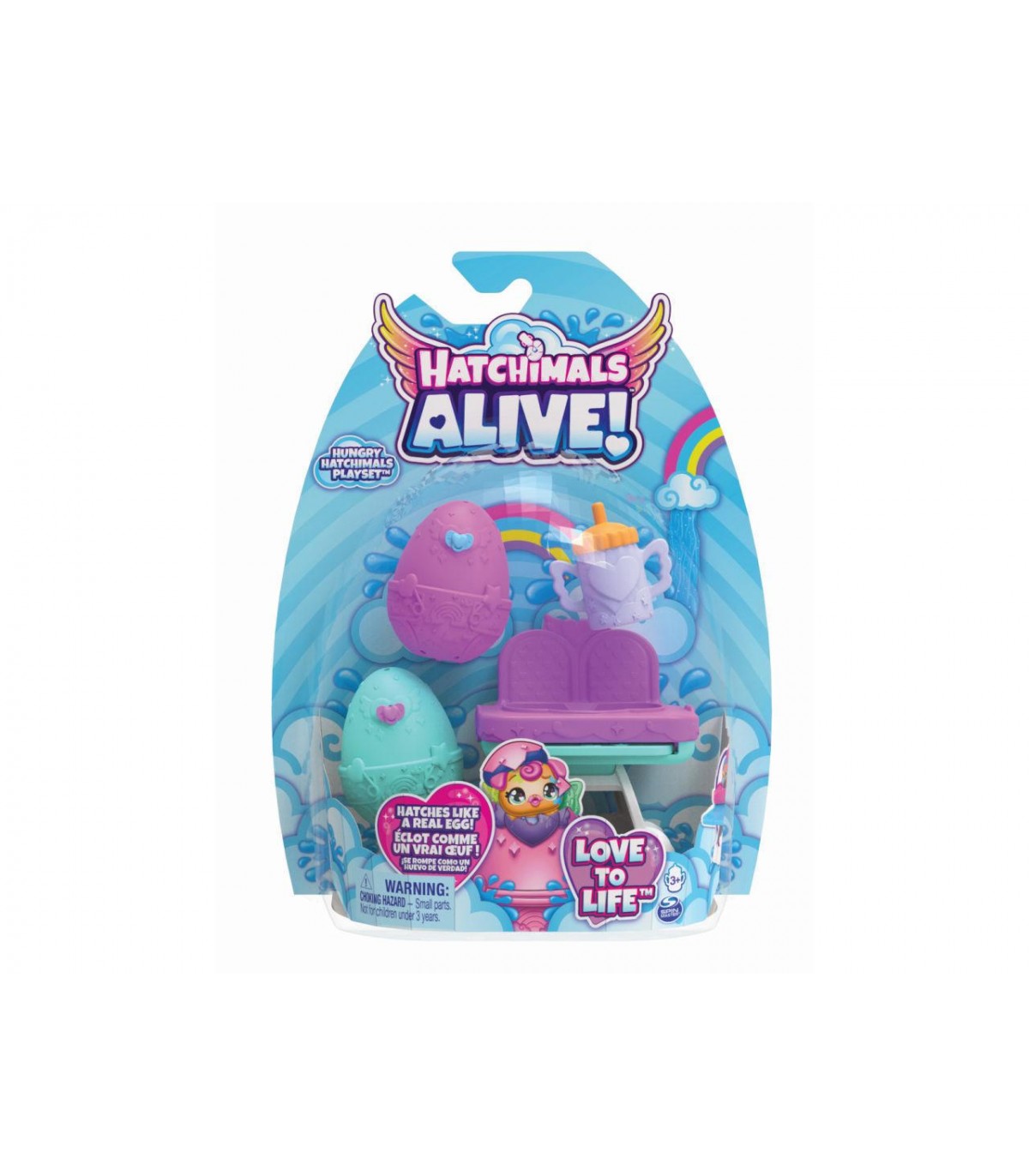 Hatchimals - Pack da 2 con Seggiolone