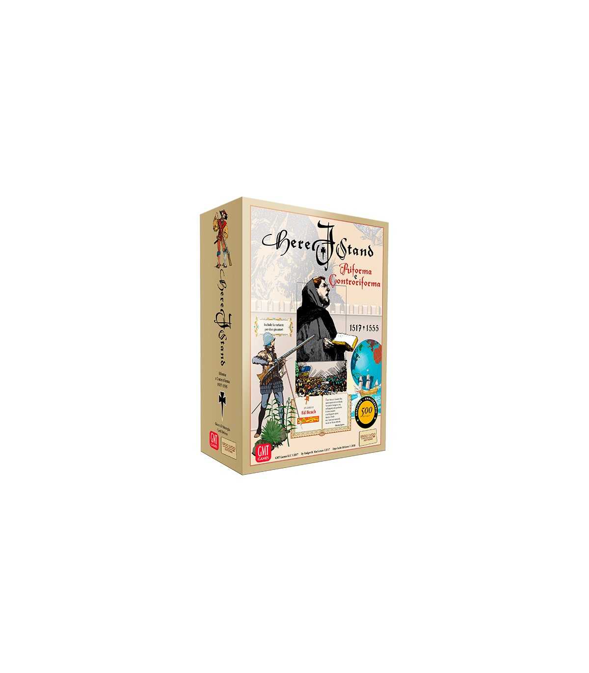Here I Stand - Riforme e Controriforme (1517-1555) | Gioco da Tavolo Strategico di Diplomazia e Storia - Ergo Ludo Editions