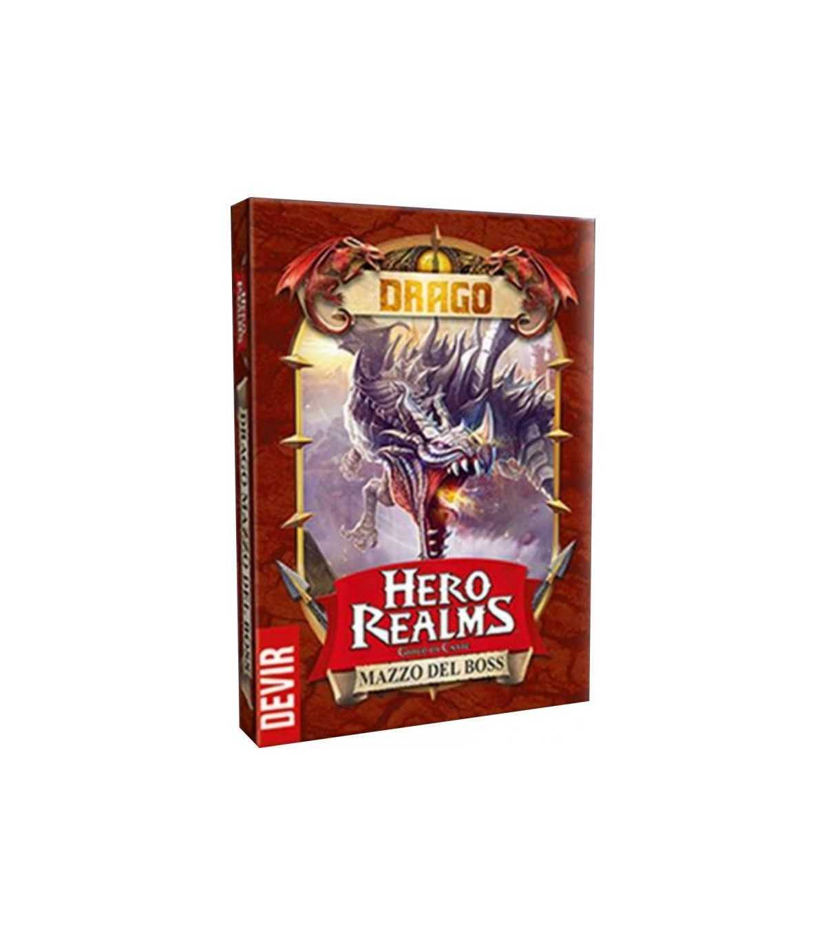 Hero Realms - Mazzo del Boss - Drago: Gioco di Carte Fantasy per 2-4 Giocatori, Deck-Building Avvincente, 30 Carte Uniche