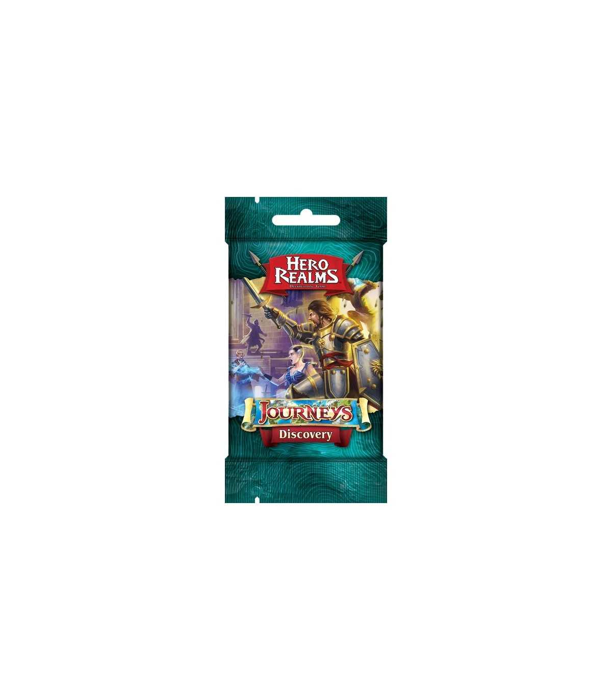 Hero Realms - Pacchetto Viaggi - Scoperta | Espansione per 2-4 Giocatori, 12 Nuove Carte Artefatto, Gioco di Carte Strategico