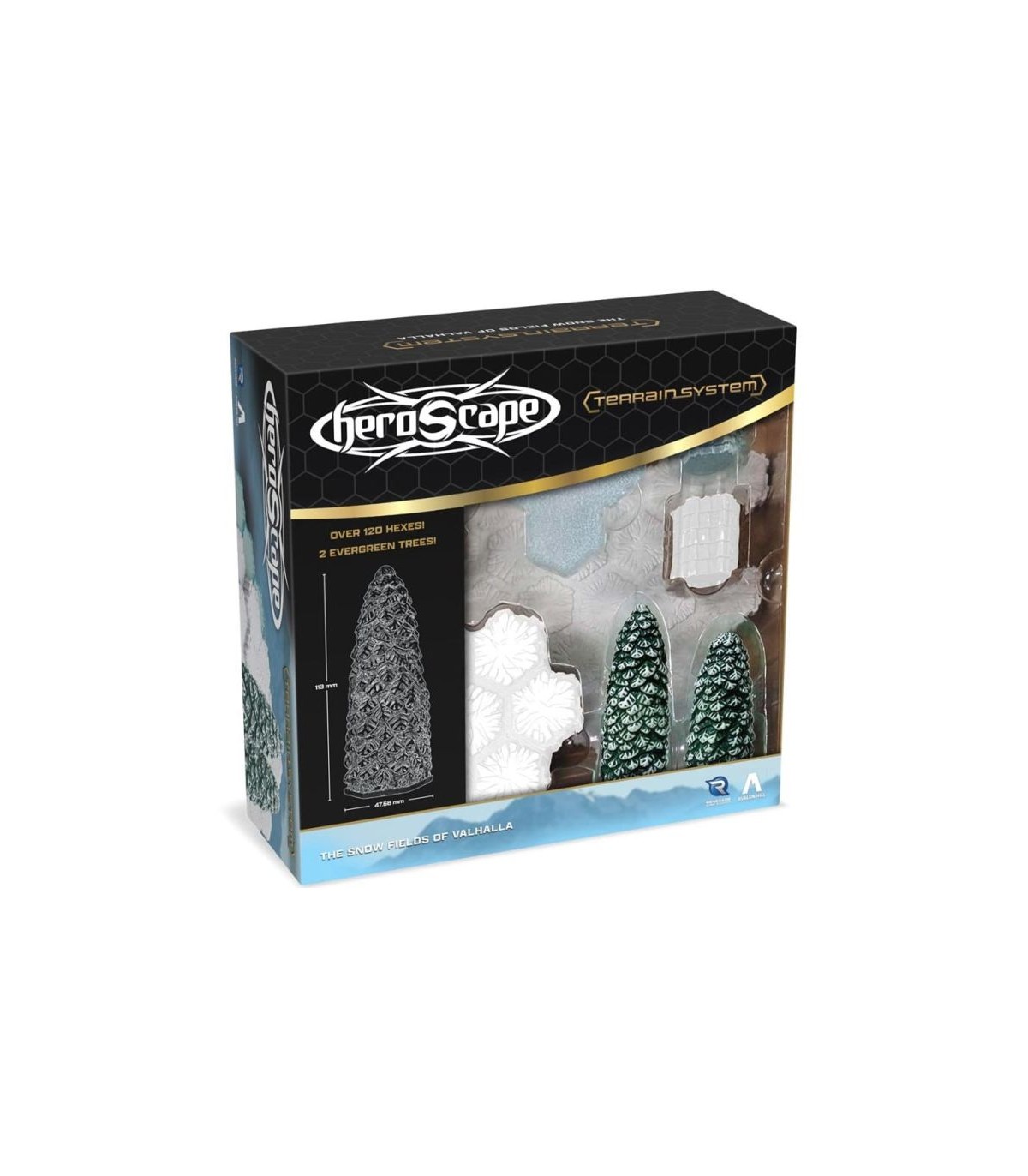Heroscape - The Snow Fields of Valhalla Terrain