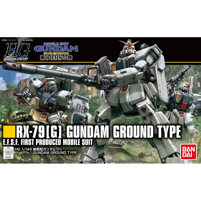 HG RX-79[G] GUNDAM GROUND TYPE 1/144 (2018 ver.)