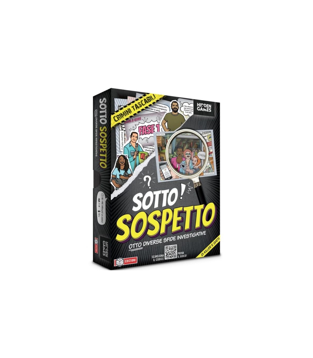 Hidden Games - Sotto Sospetto - Otto Diverse Sfide Investigative