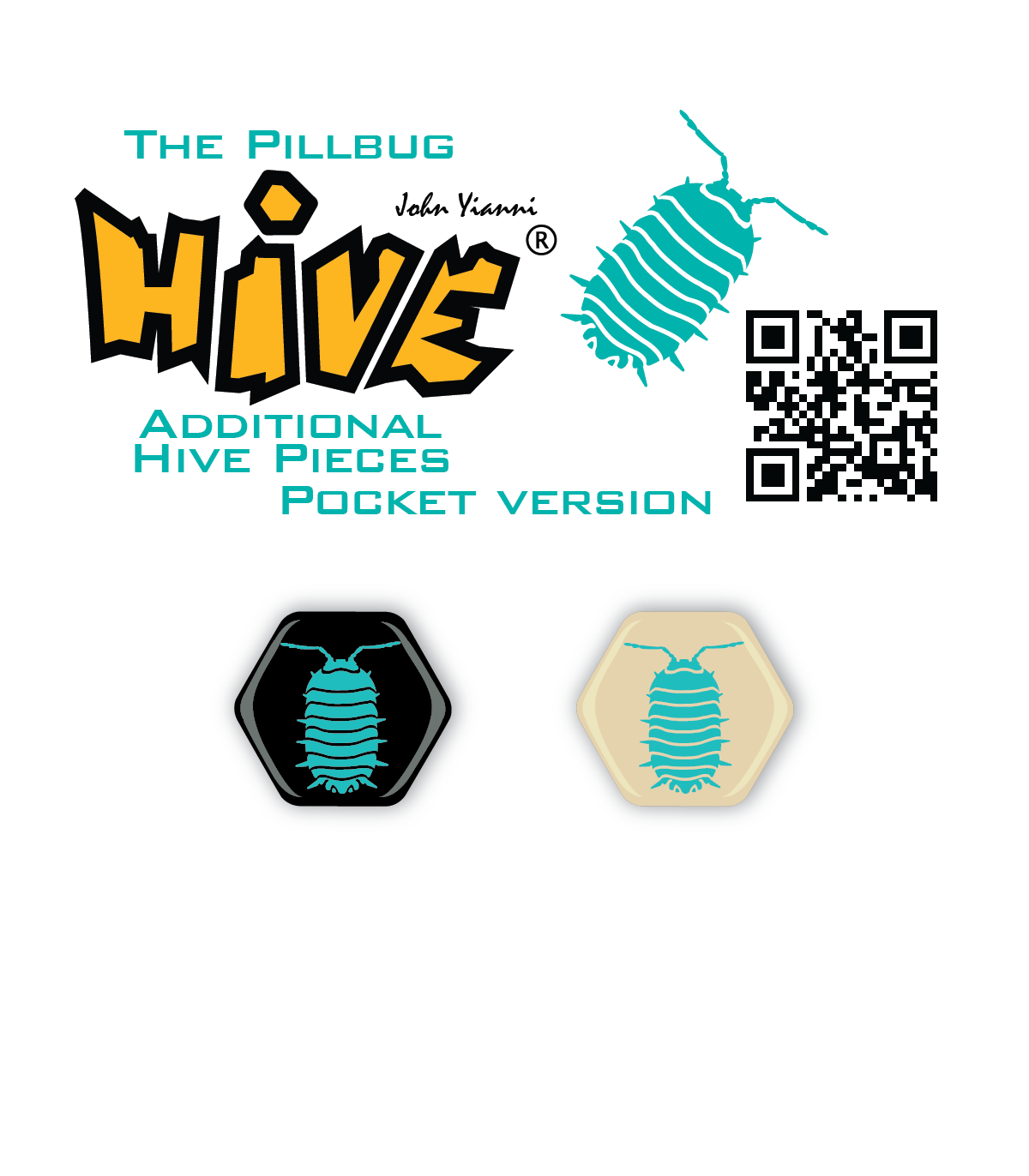 Hive Pocket: Espansione Onisco - Gioco Strategico per 2 Giocatori, Età 9+, 20 Minuti di Divertimento - Ghenos Games