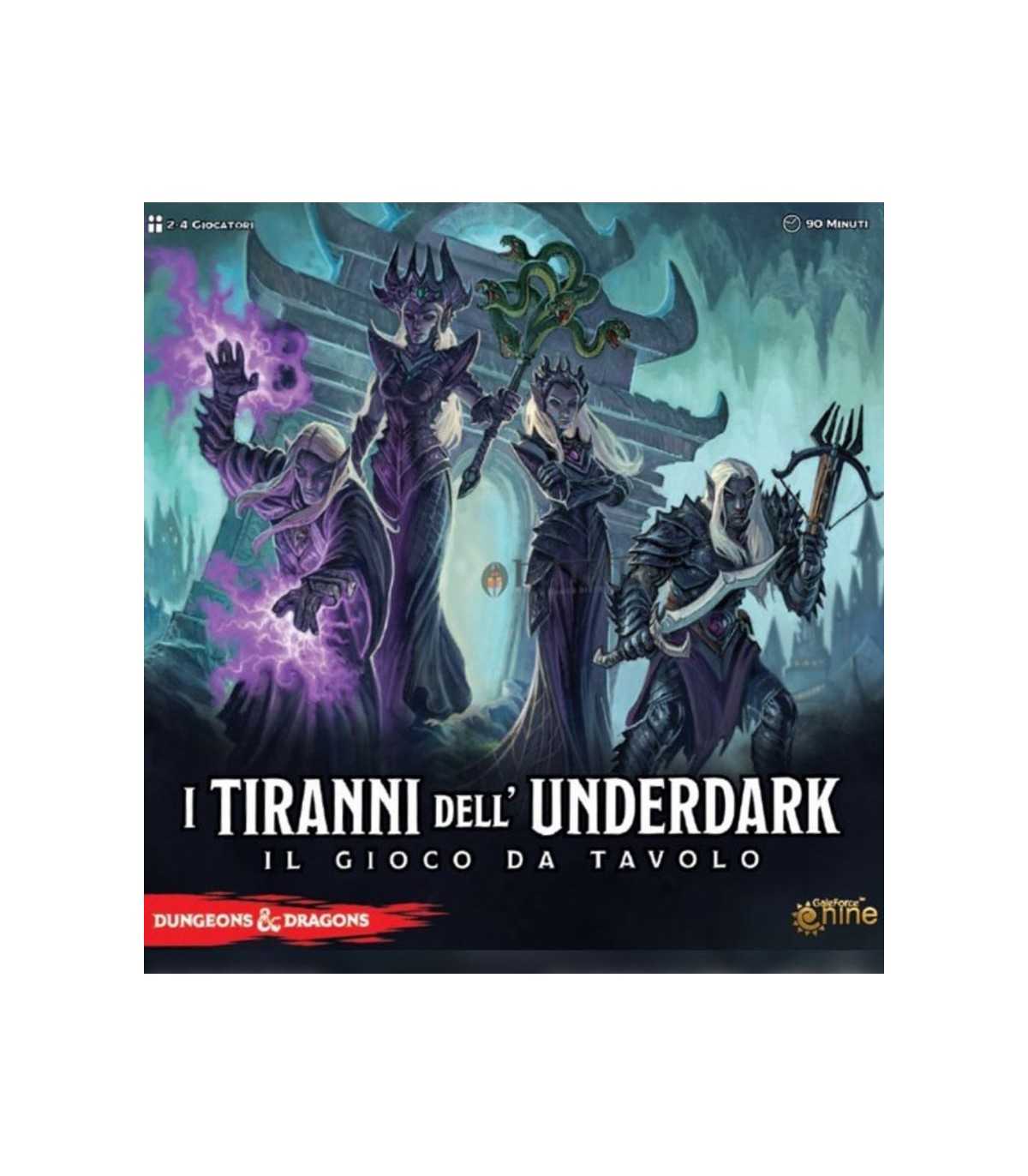 I Tiranni dell'Underdark - Gioco da Tavolo Strategico Asmodee per 2-4 Giocatori, Deckbuilding e Controllo Territorio, Italiano