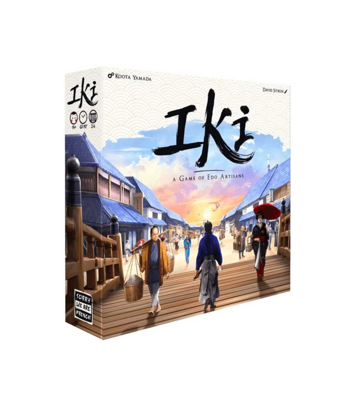 Iki - Gioco di Strategia sul Giappone Feudale | 2-4 Giocatori, 90 Minuti, Card Drafting, Edokko, GYF 7.7, Edo 1603-1868