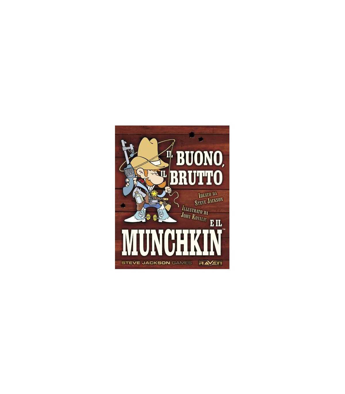 Il Buono, il Brutto e il Munchkin - Gioco di Carte Avventura nel Selvaggio West, 4-8 Giocatori, 60 Minuti di Divertimento!