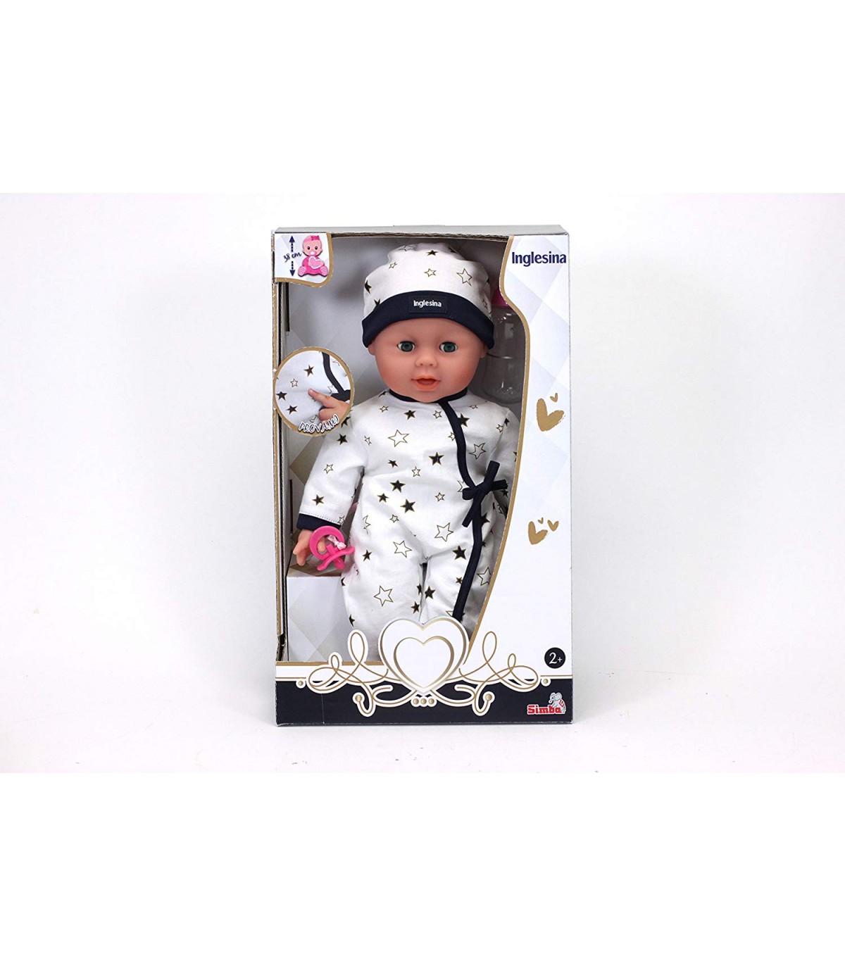 Inglesina - Bebè cm.38 con 24 Suoni e Accessori