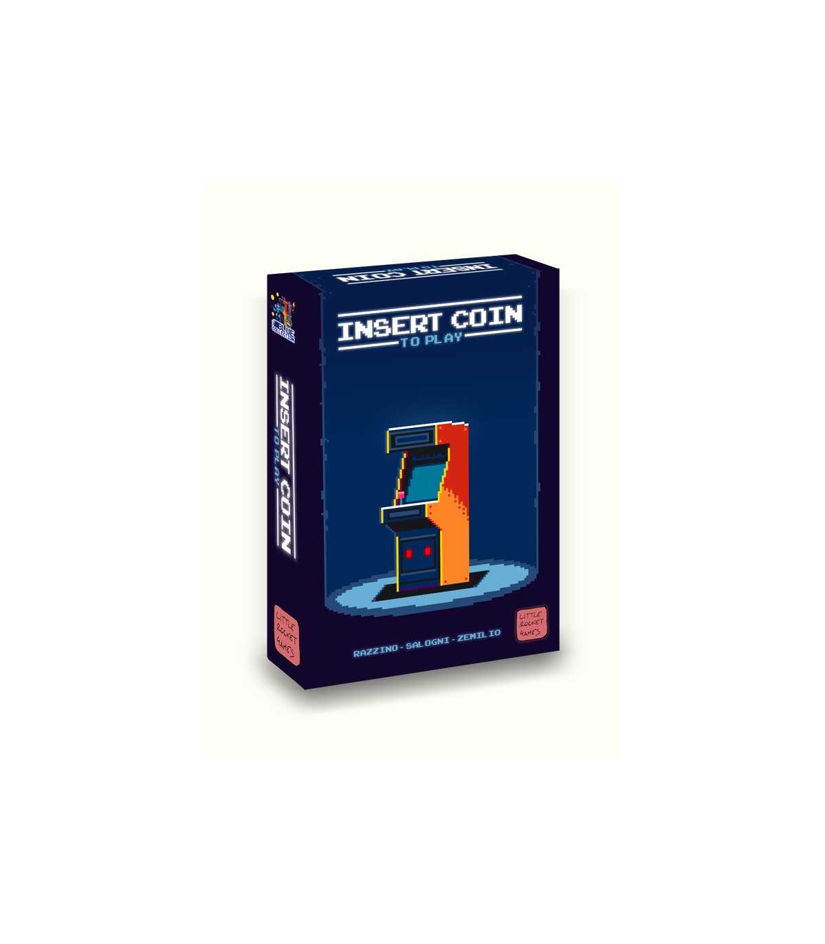 Insert Coin to Play - Gioco da Tavolo Creativo per 2-6 Giocatori, Avventura Puzzle e Videogame, 20 Minuti di Divertimento!