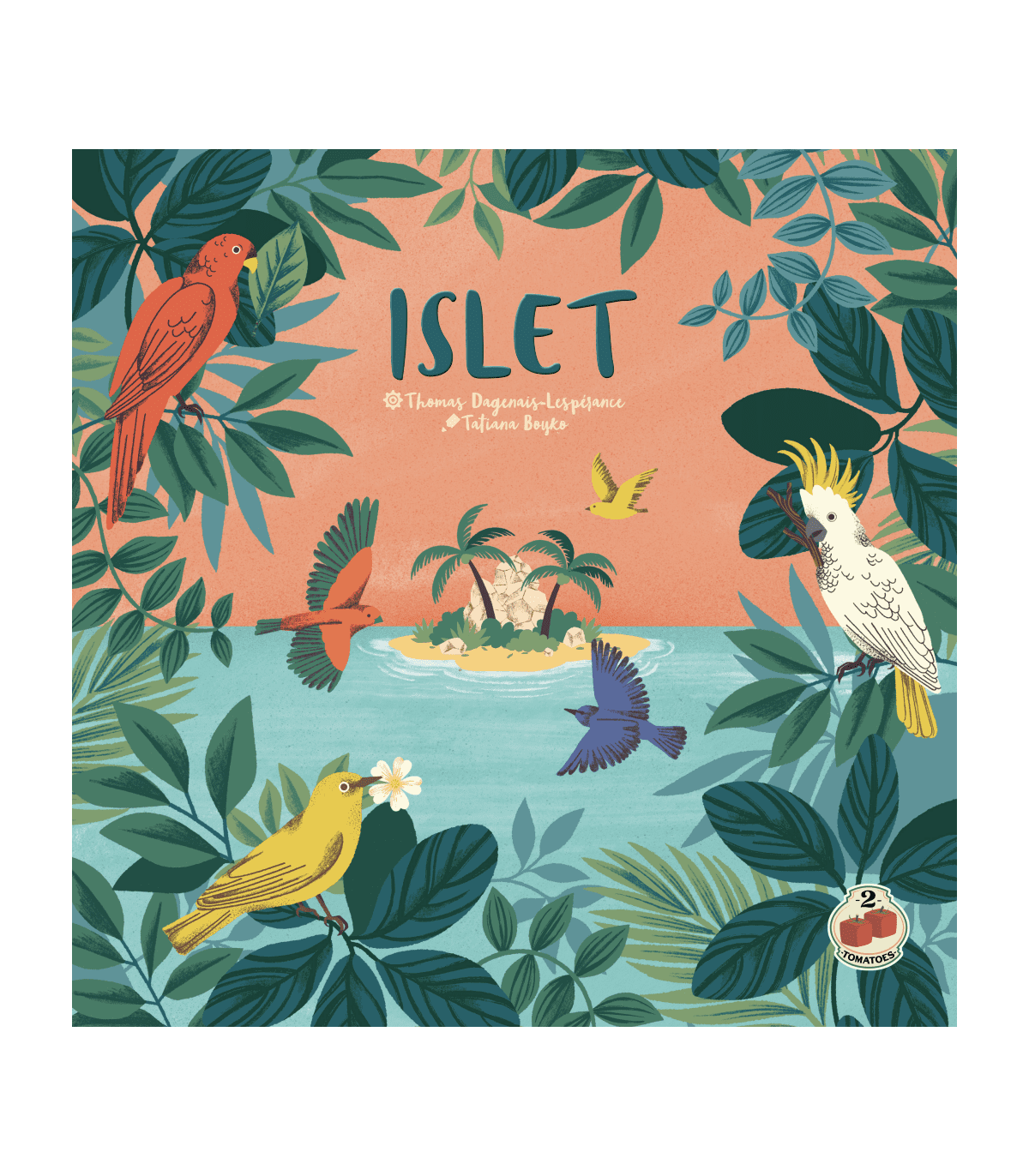 Islet - Gioco da Tavolo Strategico per Famiglie | Avventura Tropicale per 1-4 Giocatori | 30 Minuti di Divertimento!