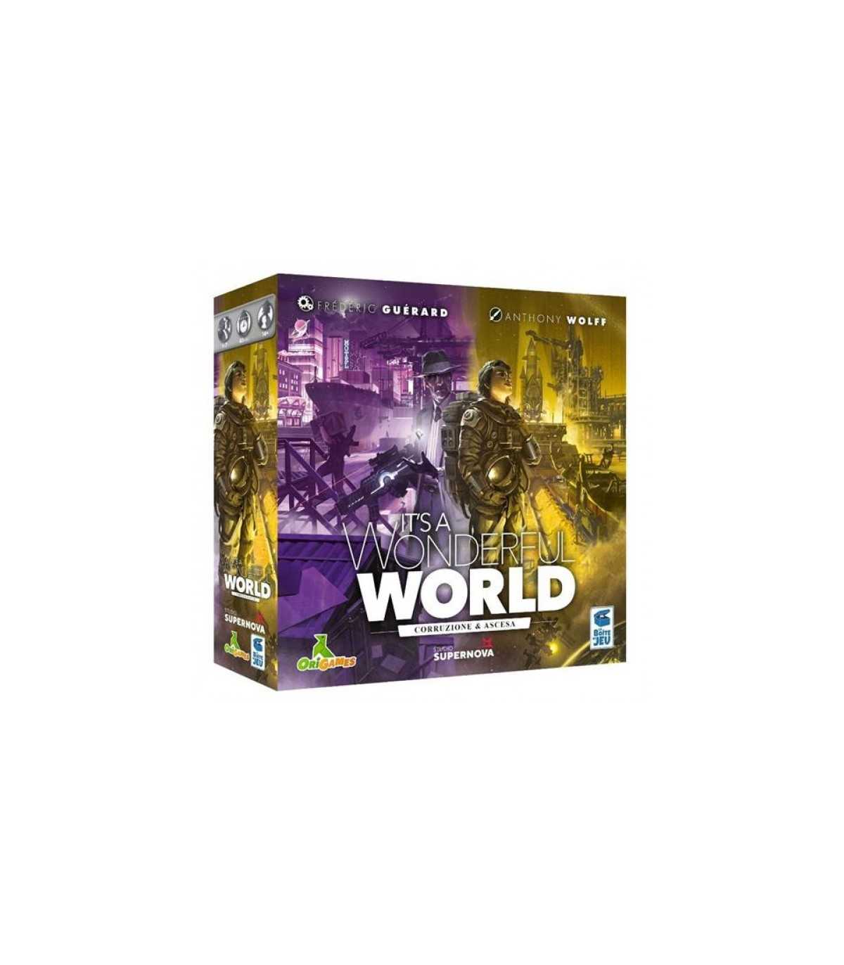 It's a Wonderful World: Corruzione & Ascesa - Gioco di Carte Strategico per 1-7 Giocatori, Espansione Innovativa, 45 Minuti di D
