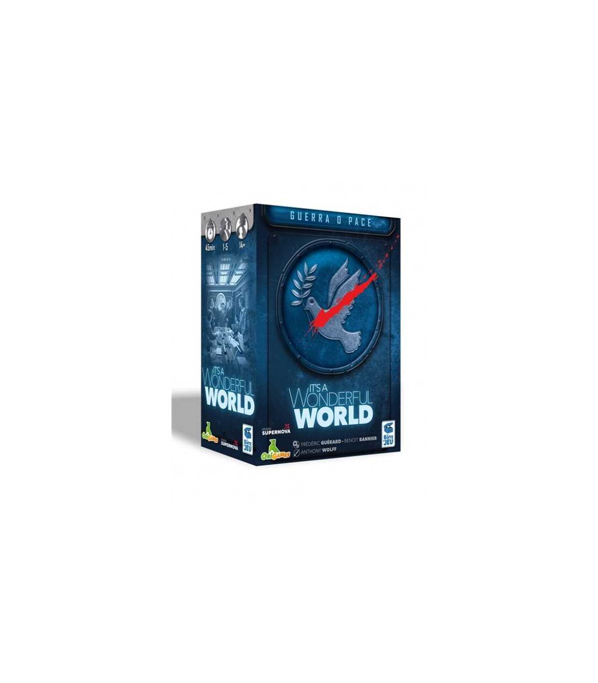 It's a Wonderful World: Guerra o Pace - Gioco di Carte Strategico per 1-5 Giocatori, Espansione Campagna, Frédéric Guérard