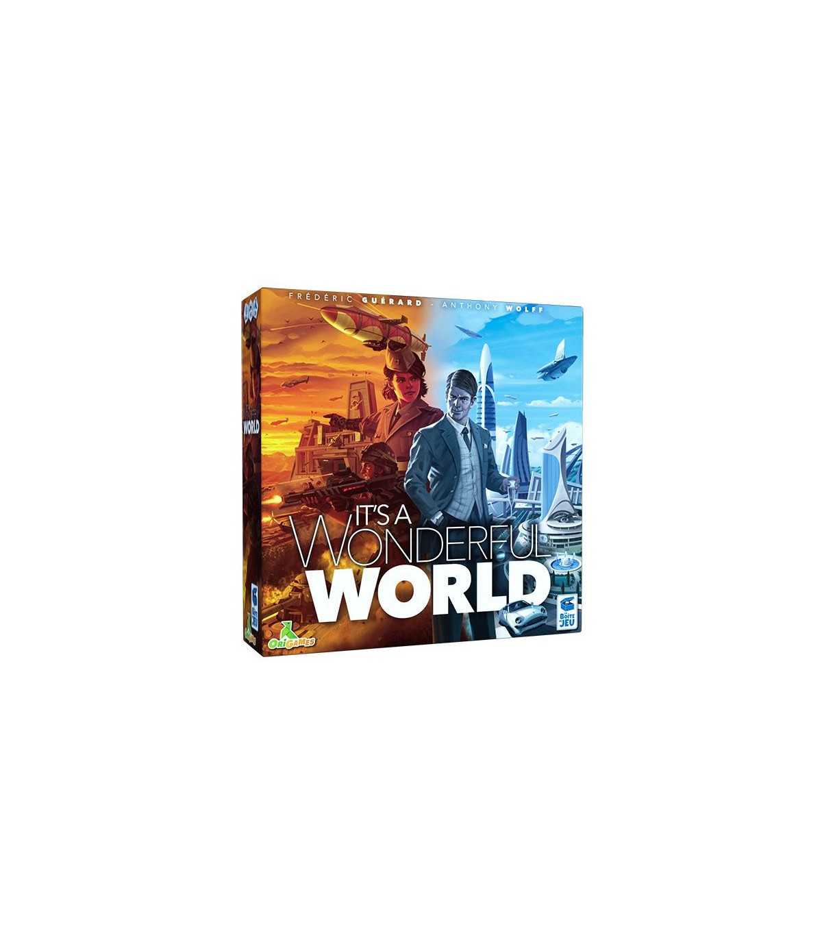 It's a Wonderful World - Gioco di Carte Strategico | Costruisci il tuo Impero in un Mondo di Opportunità | 1-5 Giocatori, 45 Mi