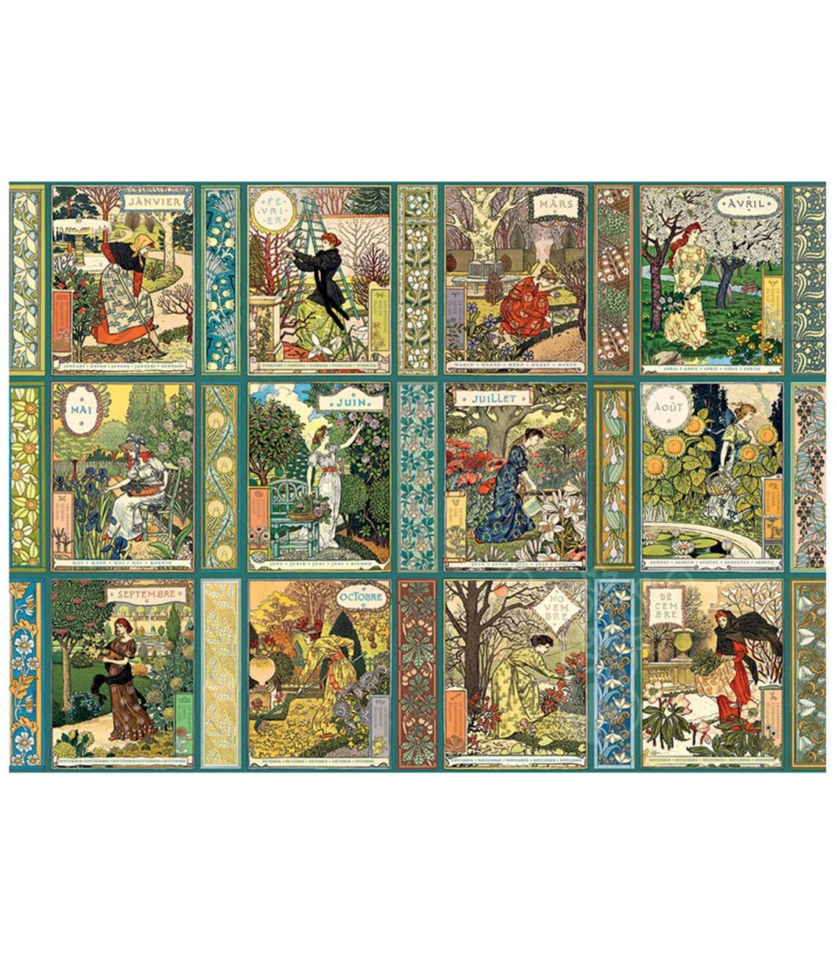 Jardiniére: a Gardenerer's Calendar (1000 pezzi)