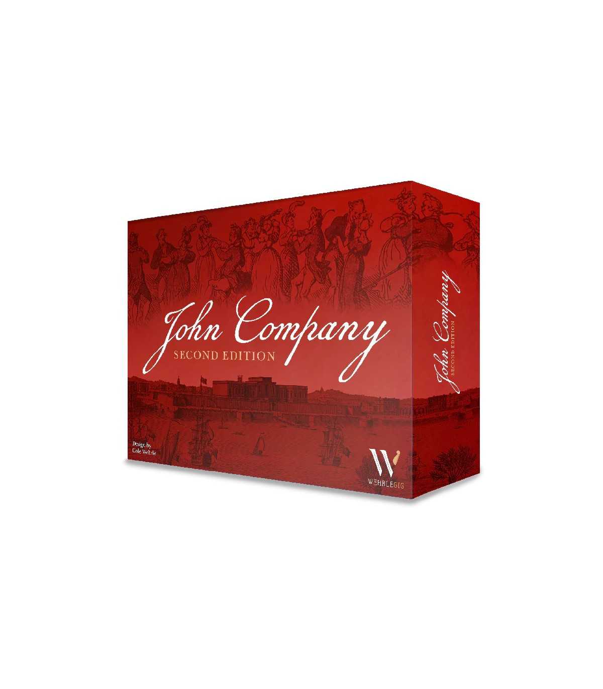 John Company - Seconda Edizione | Gioco da Tavolo Educativo sulla British East India Company | 1-6 Giocatori, 180 Minuti