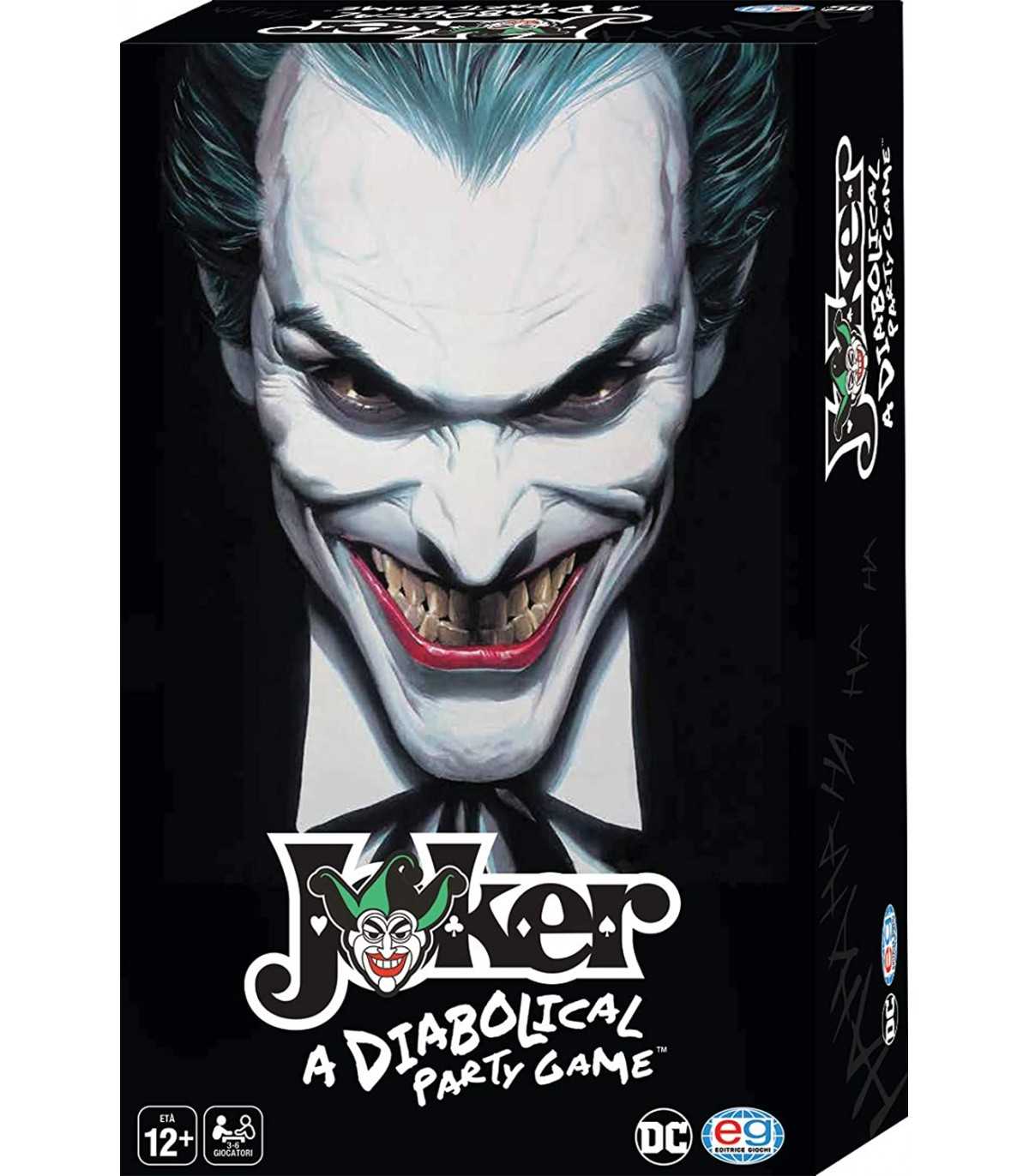 Joker: The Game - Gioco da Tavolo di Strategia e Bluff per 2-6 Giocatori, Anarchia a Gotham, 60 Minuti di Divertimento!