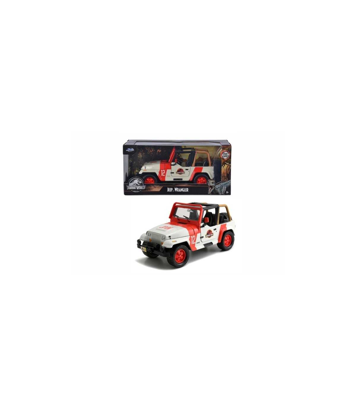Jurassic Park Jeep Wrangler in scala 1:24