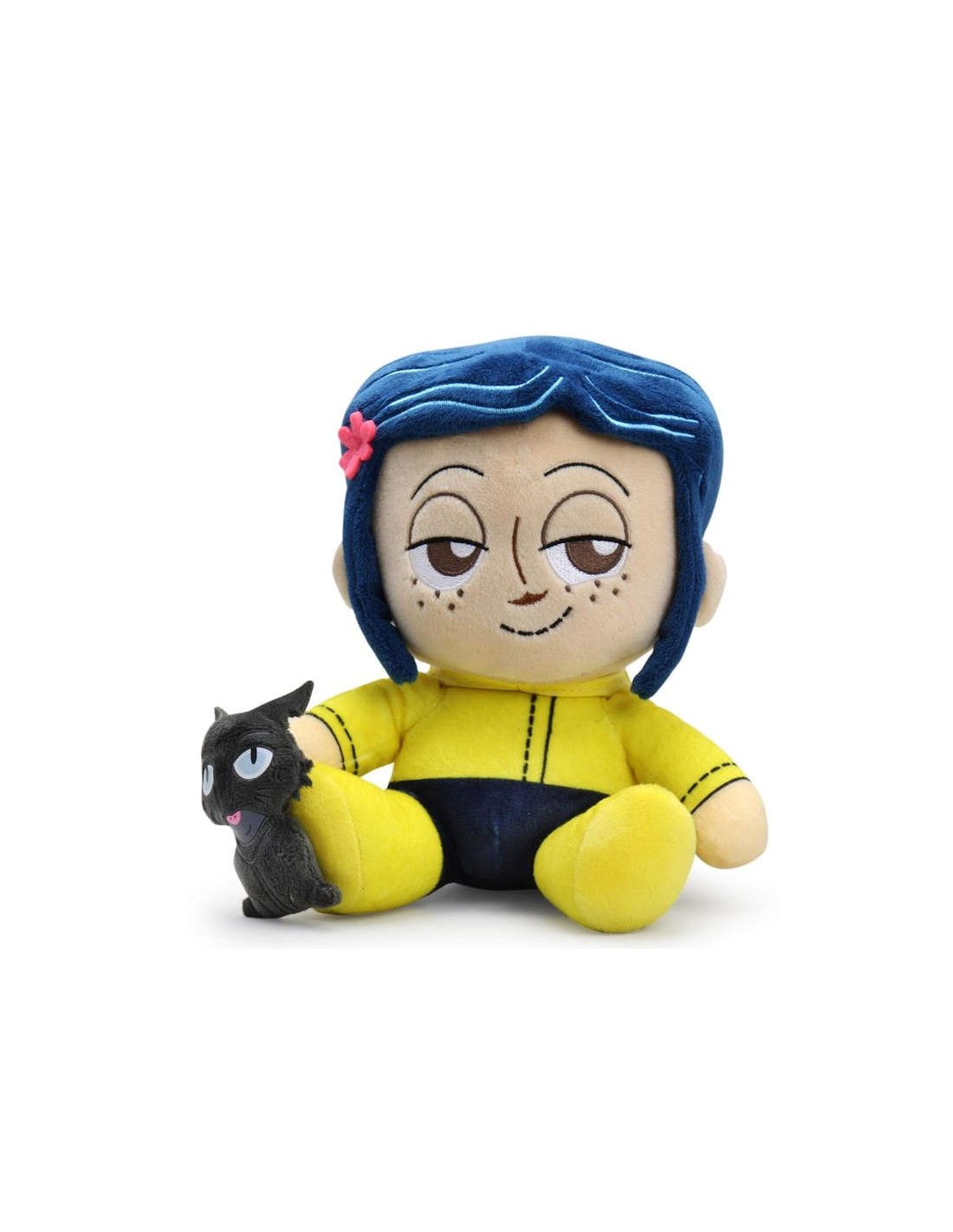 KIDROBOT PLUSH PELOUCHE PHUNNY CORALINE WITH CAT NEW NUOVO