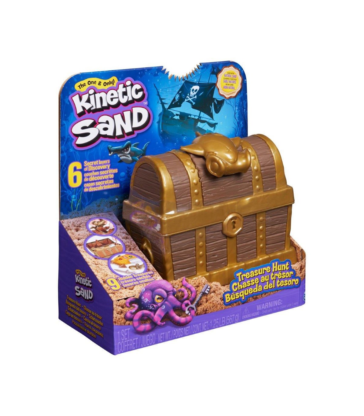 Kinetic Sand Caccia al Tesoro