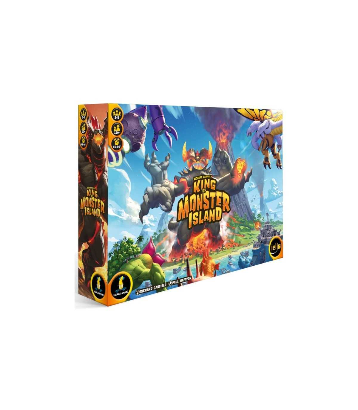 King of Monster Island - Gioco Cooperativo di Avventura per Famiglie | 2-6 Giocatori, 45 Minuti, di Richard Garfield - Divertime