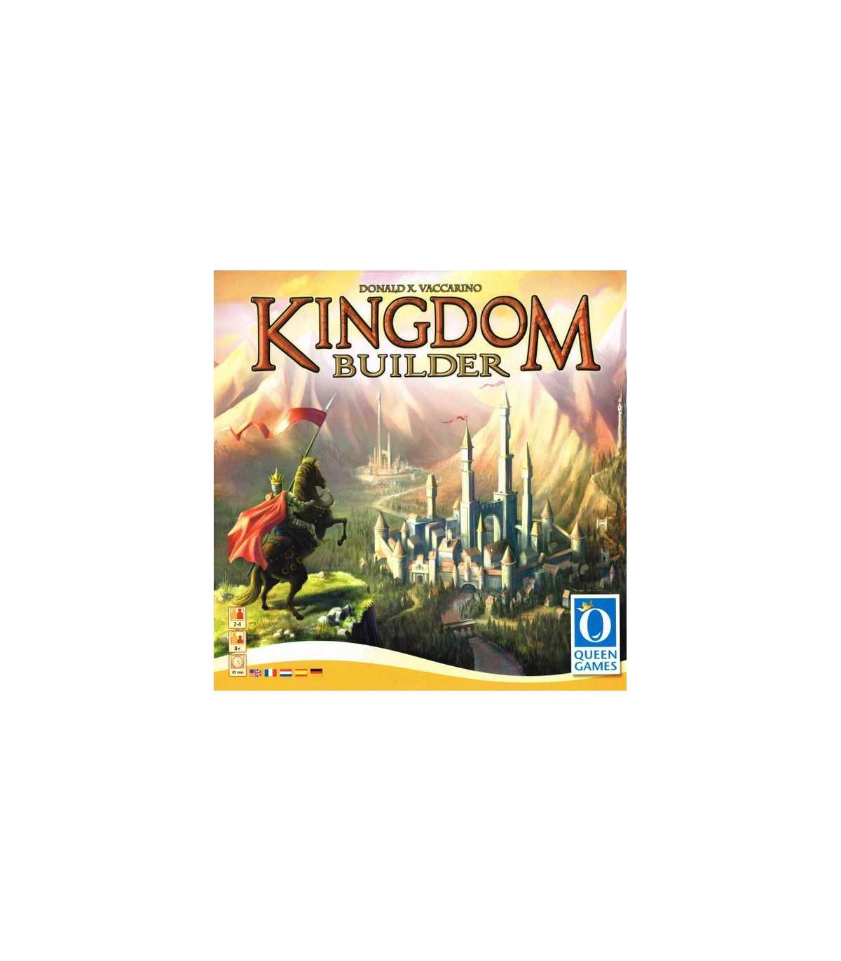 Kingdom Builder - Gioco da Tavolo di Strategia per 2-4 Giocatori, Costruisci il Tuo Regno in 45 Minuti, Età 8+
