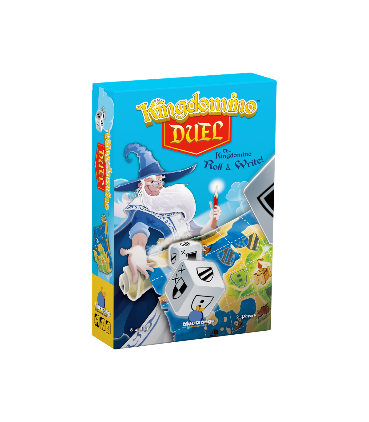 Kingdomino Duel - Gioco di Dadi Strategico per 2 Giocatori, Avventura Creativa in 20 Minuti, Bruno Cathala & Ludovic Maublanc