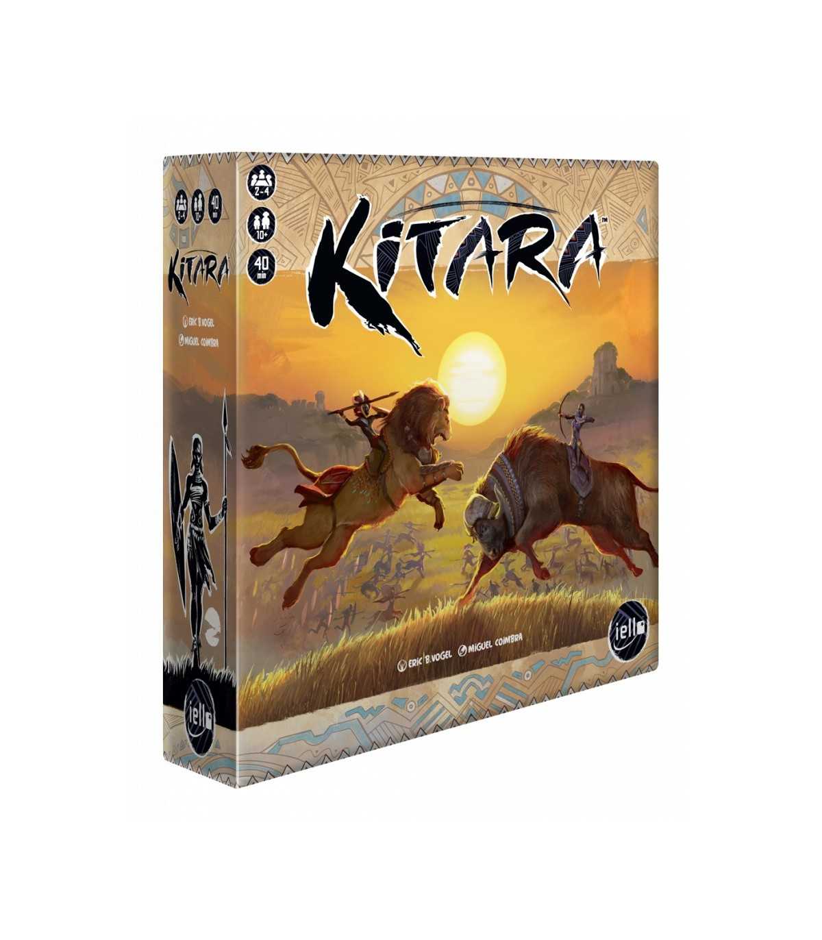 Kitara - Gioco da Tavolo Strategico | Conquista l'Impero dei Grandi Laghi | 2-4 Giocatori | Eric B. Vogel | 40 Minuti