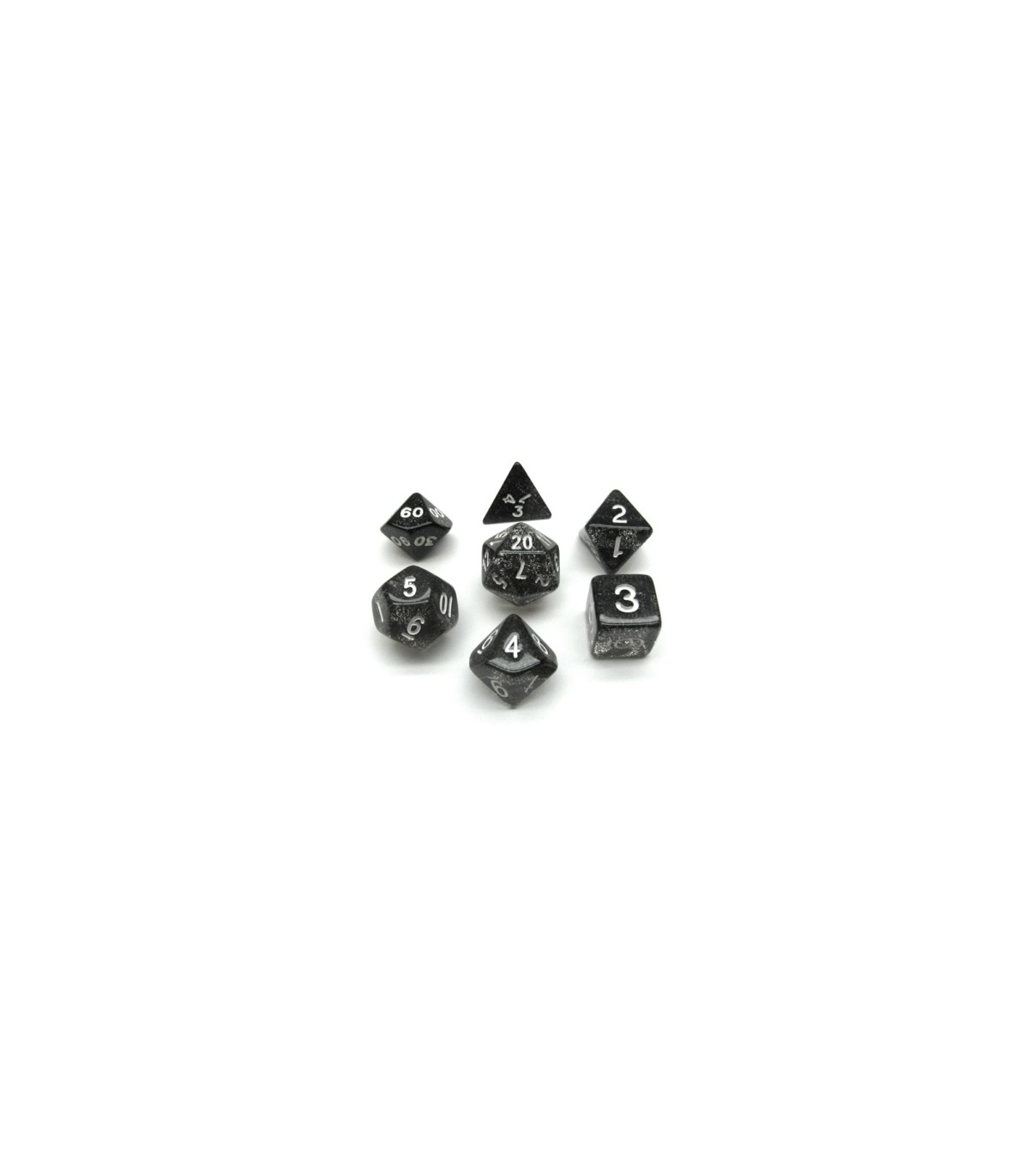 Koplow - 7 Set - Glitter Black