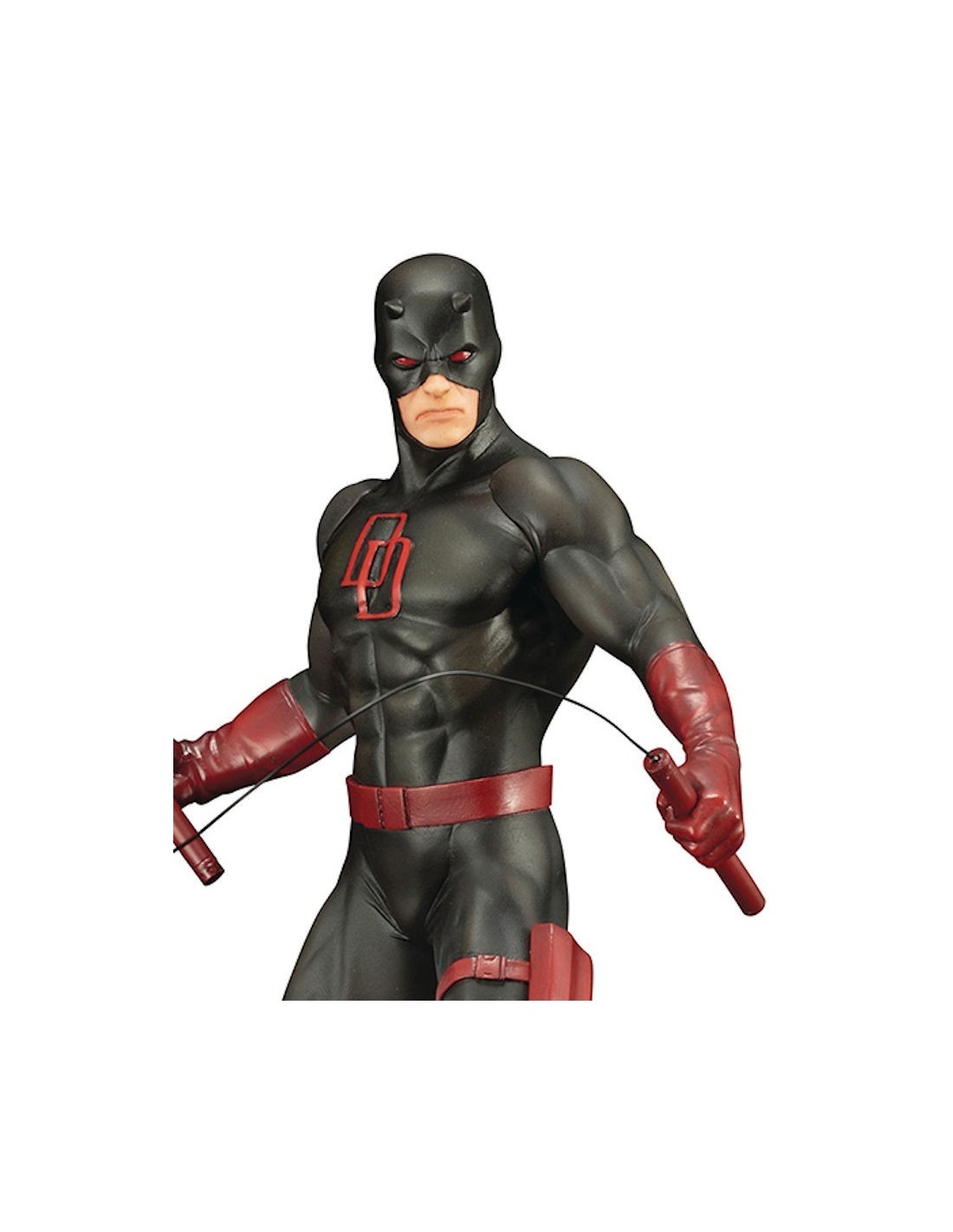 KOTOBUKIYA MARVEL COMICS ARTFX DEFENDERS DAREDEVIL BLACK SUIT PVC STATUE NEW
