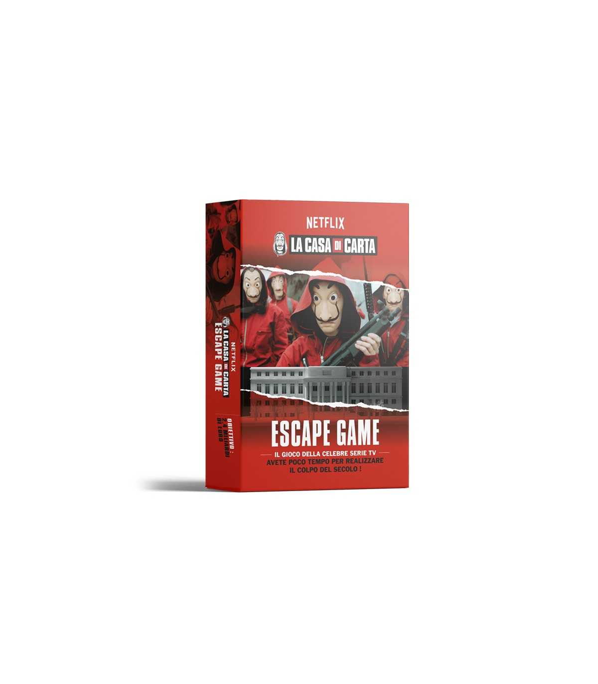 La Casa di Carta: Escape Game - Gioco di Carte per 3-8 Giocatori, 60 Minuti di Emozioni e Strategia, Italiano, 2020