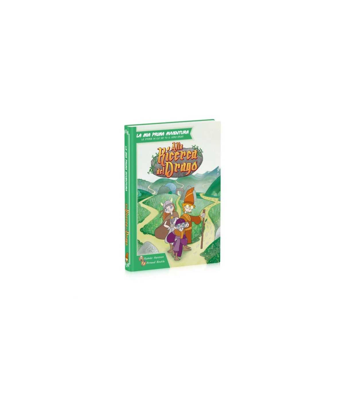 La Mia Prima Avventura - Alla Ricerca del Drago | Libro Interattivo per Bambini dai 4 Anni | Dv Giochi