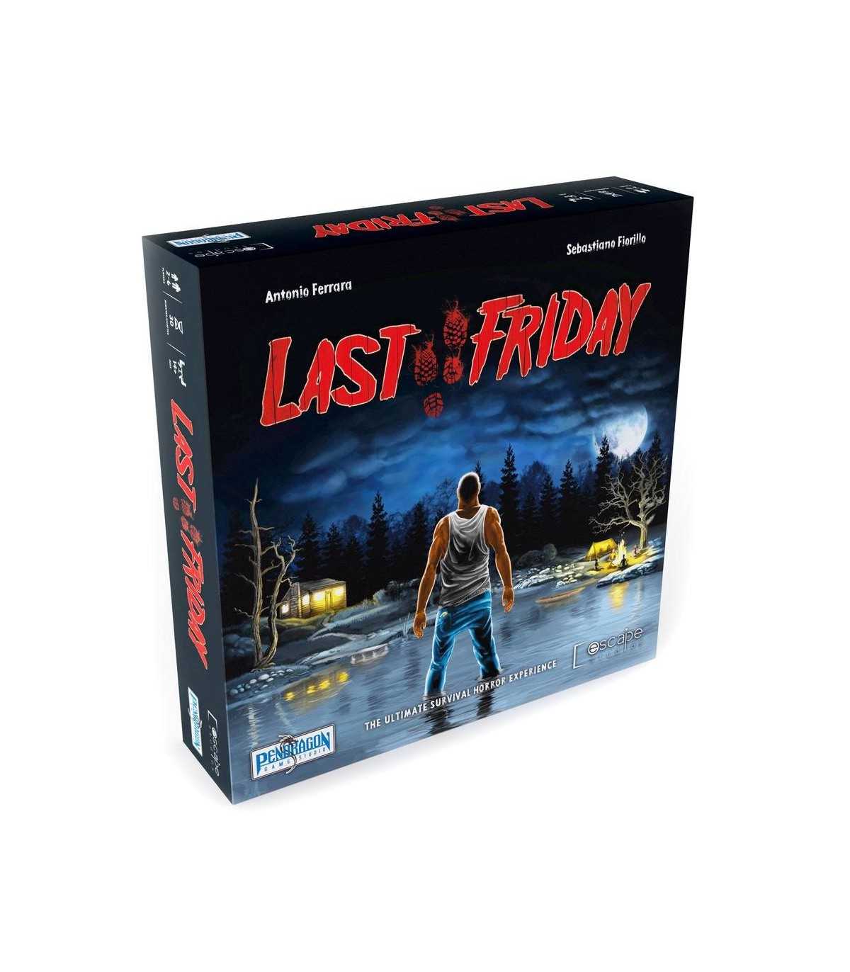 Last Friday - Edizione Rivista | Giochi di Investigazione Pendragon | Gioco da Tavolo Horror per 2-6 Giocatori, 90 Minuti di Adr